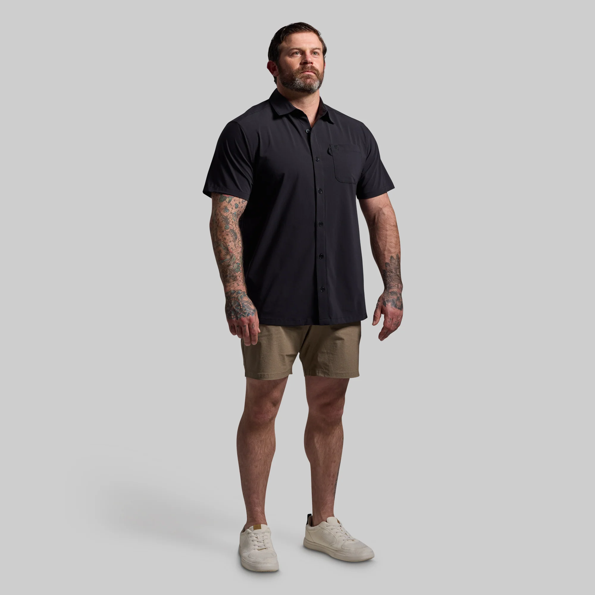 Voyager Button Up 2.0 (Black) - Image 4