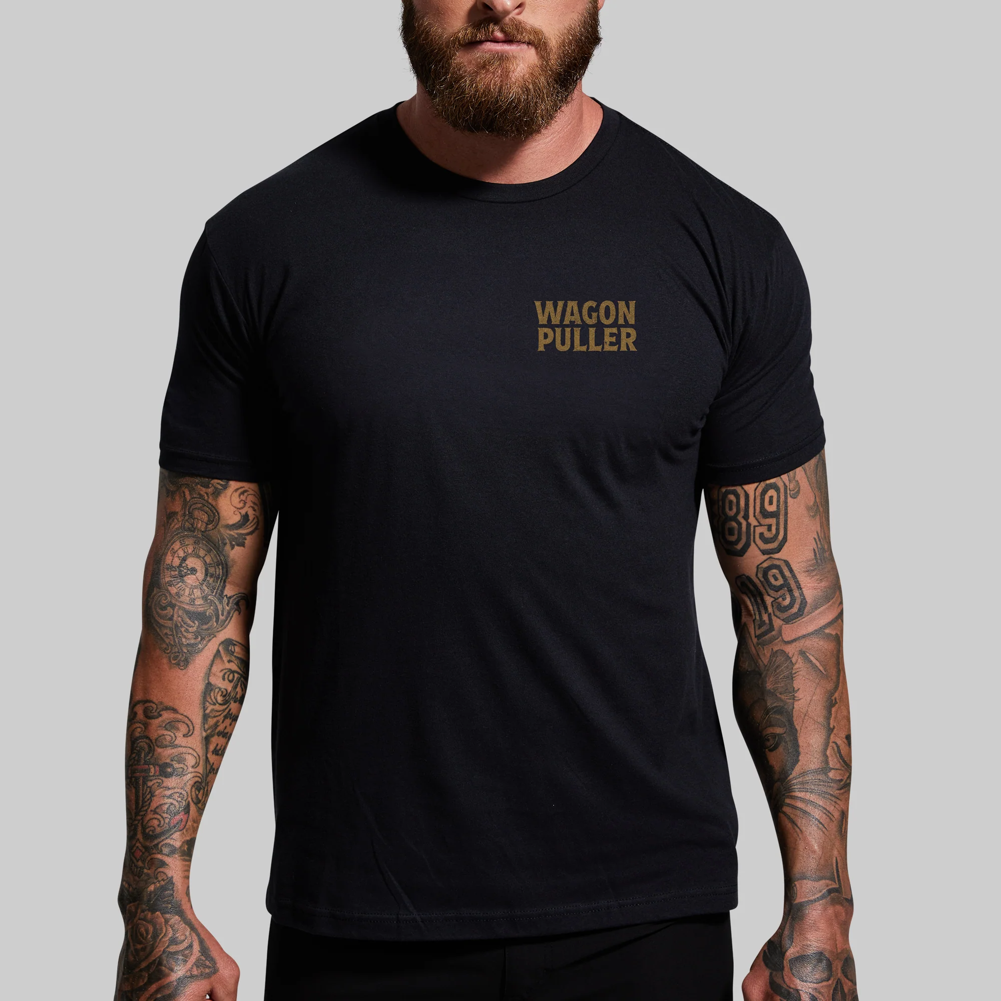 Wagon Puller Tee (Black) - Image 2