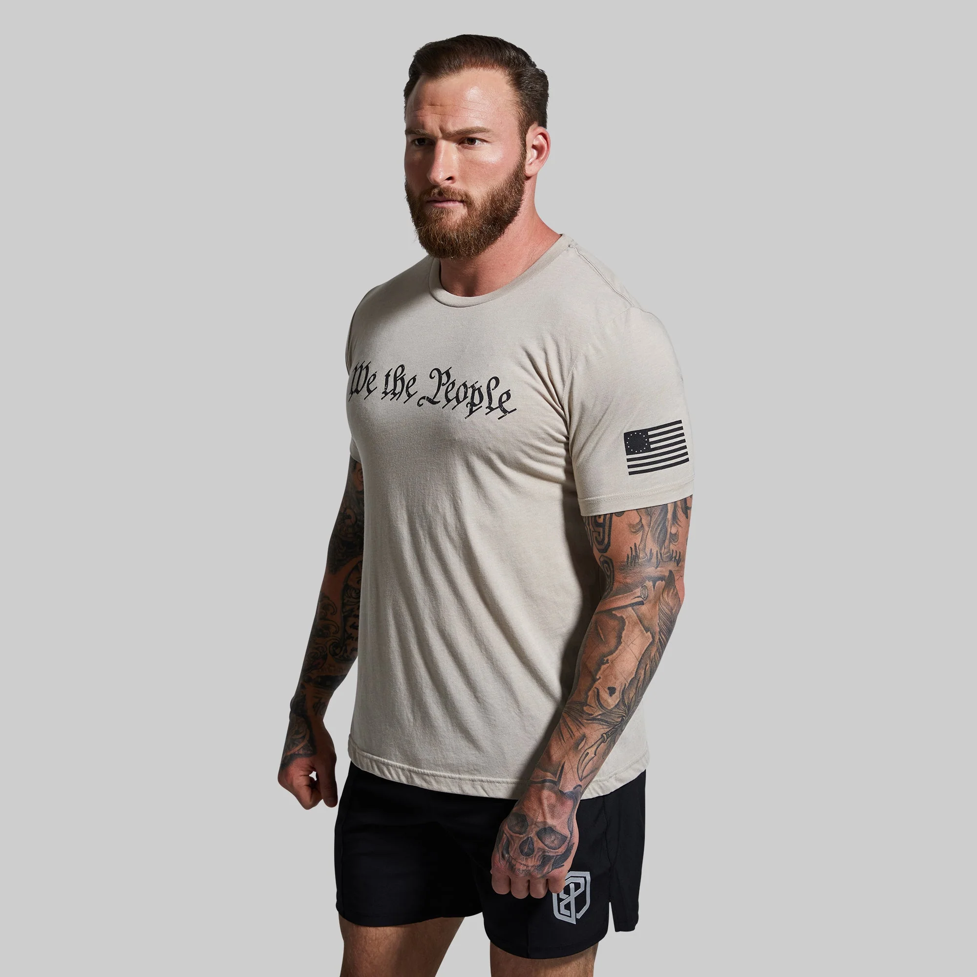 We The People Tee (Tan) - Image 4
