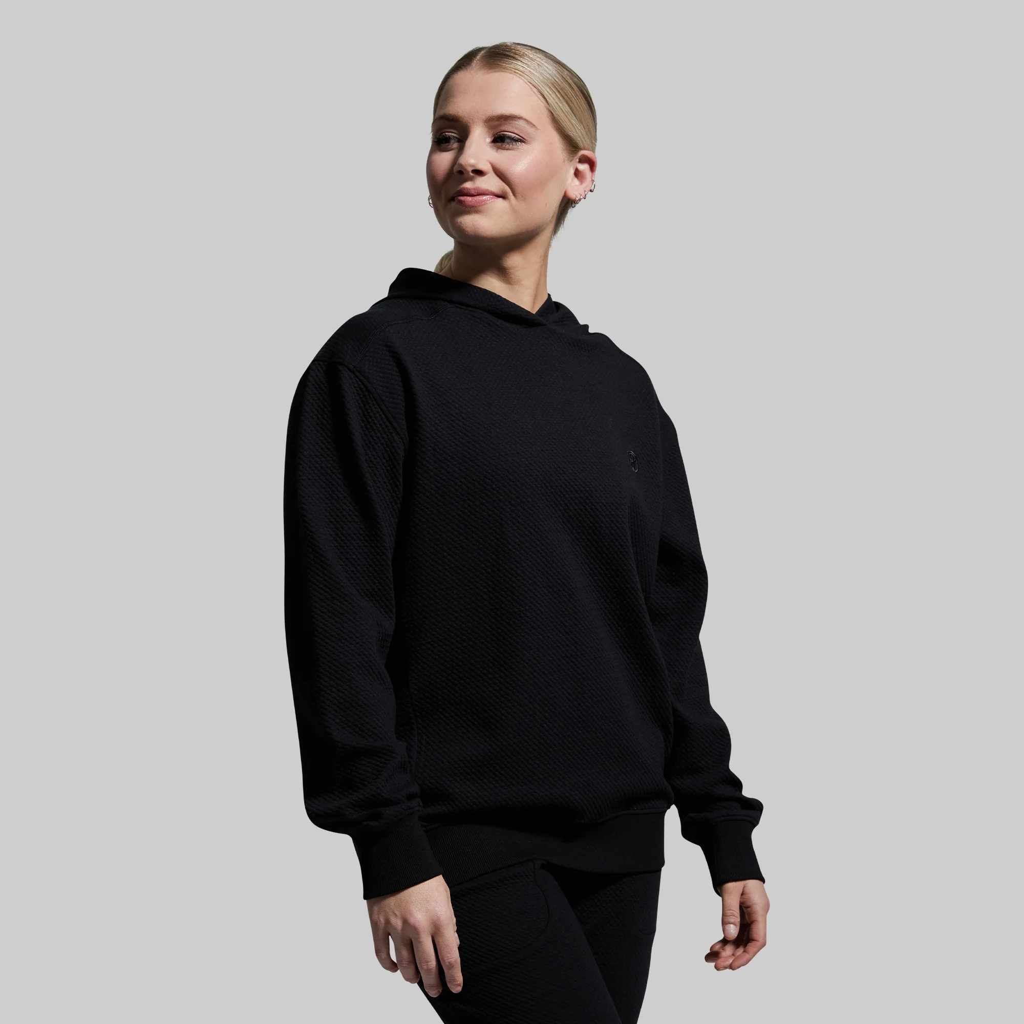 Women's Cloud Jogger Set (Black) - Image 5