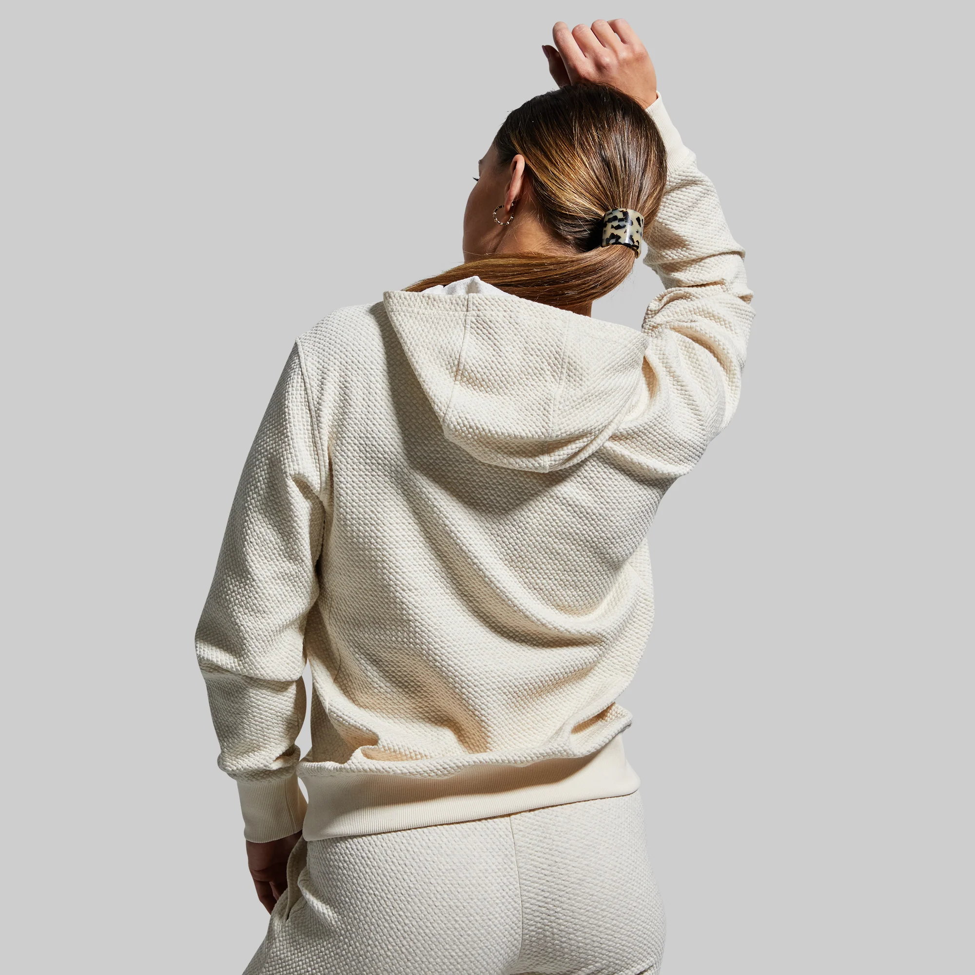 Women's Cloud Hoodie (Heather Oatmeal) - Image 3