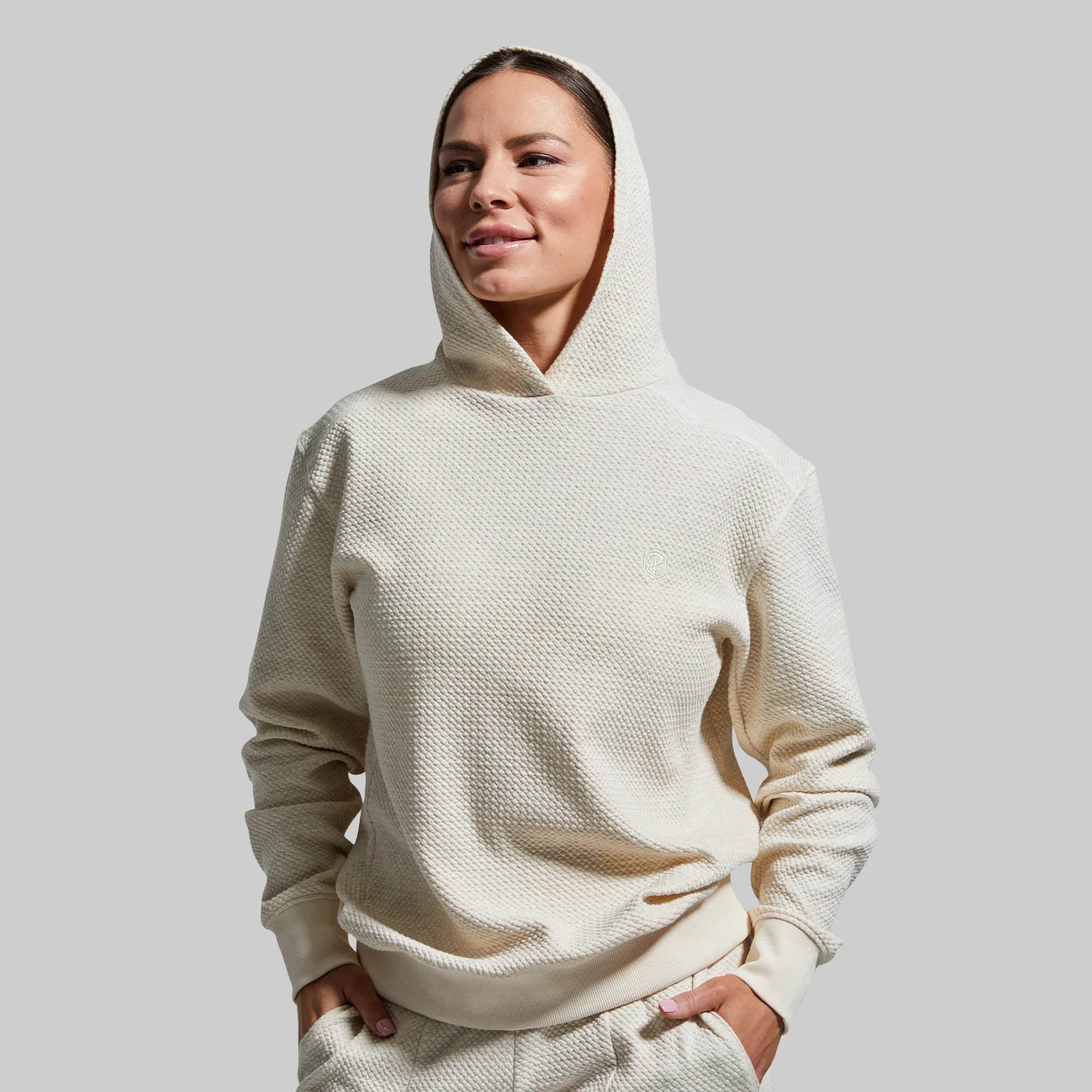 Women's Cloud Hoodie (Heather Oatmeal) - Image 5