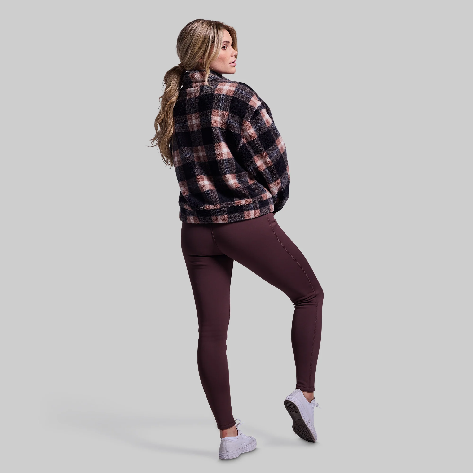 Women's Cropped Fleece Jacket (Kettle) - Image 7