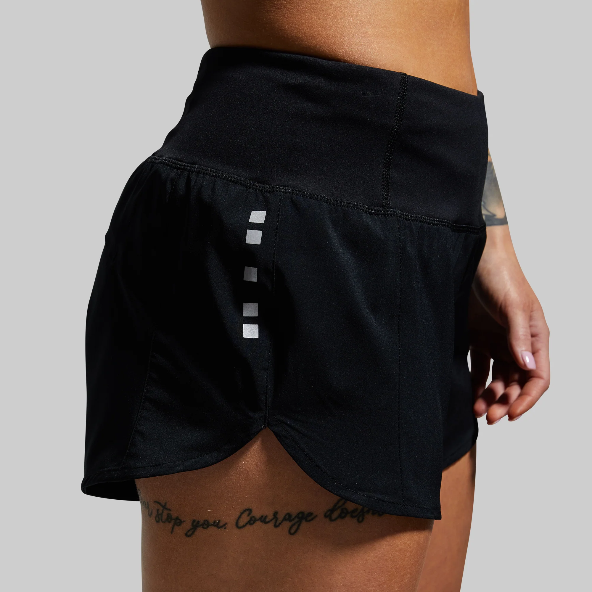 Women's Endurance Short (Black) - Image 4