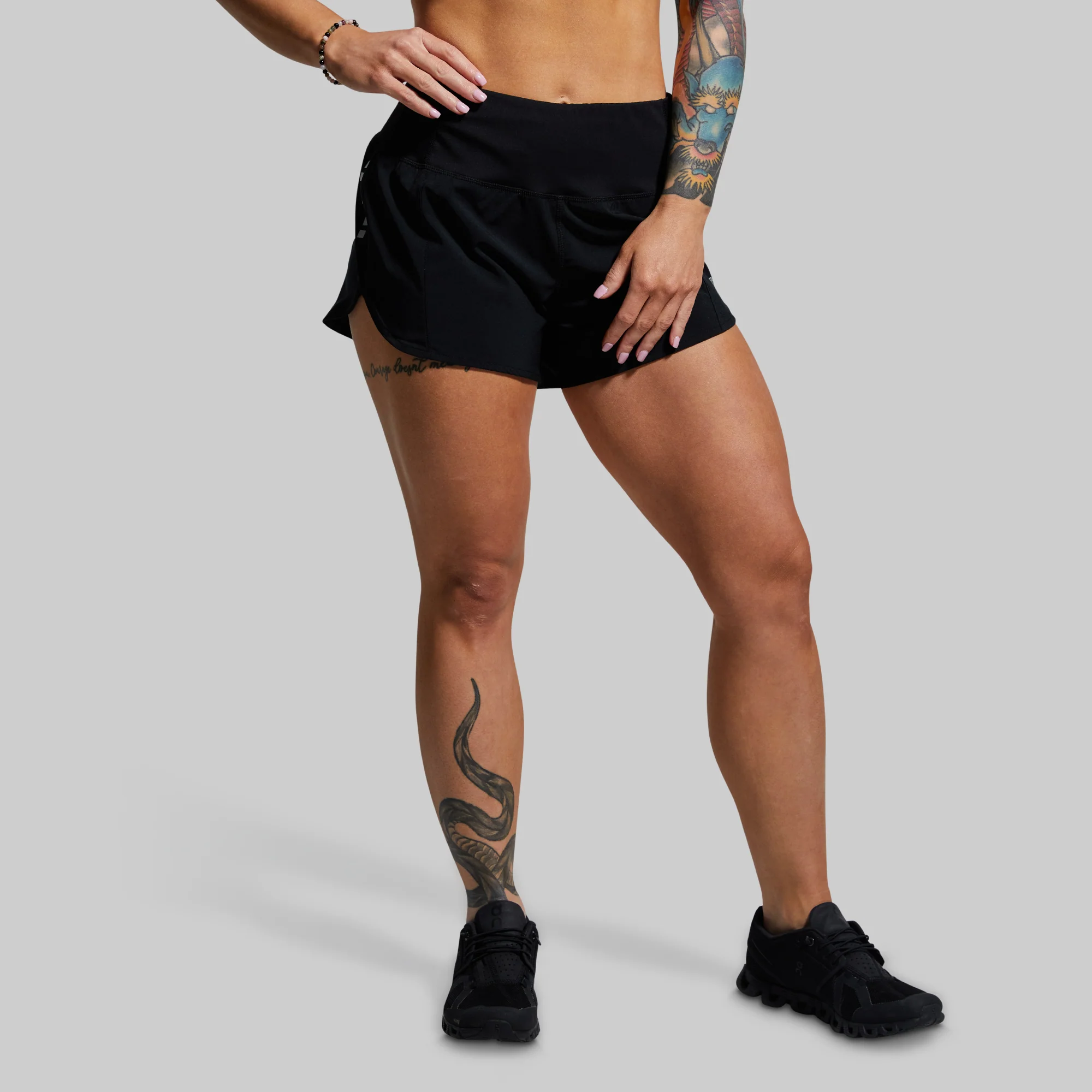 Women's Endurance Short (Black) - Image 6