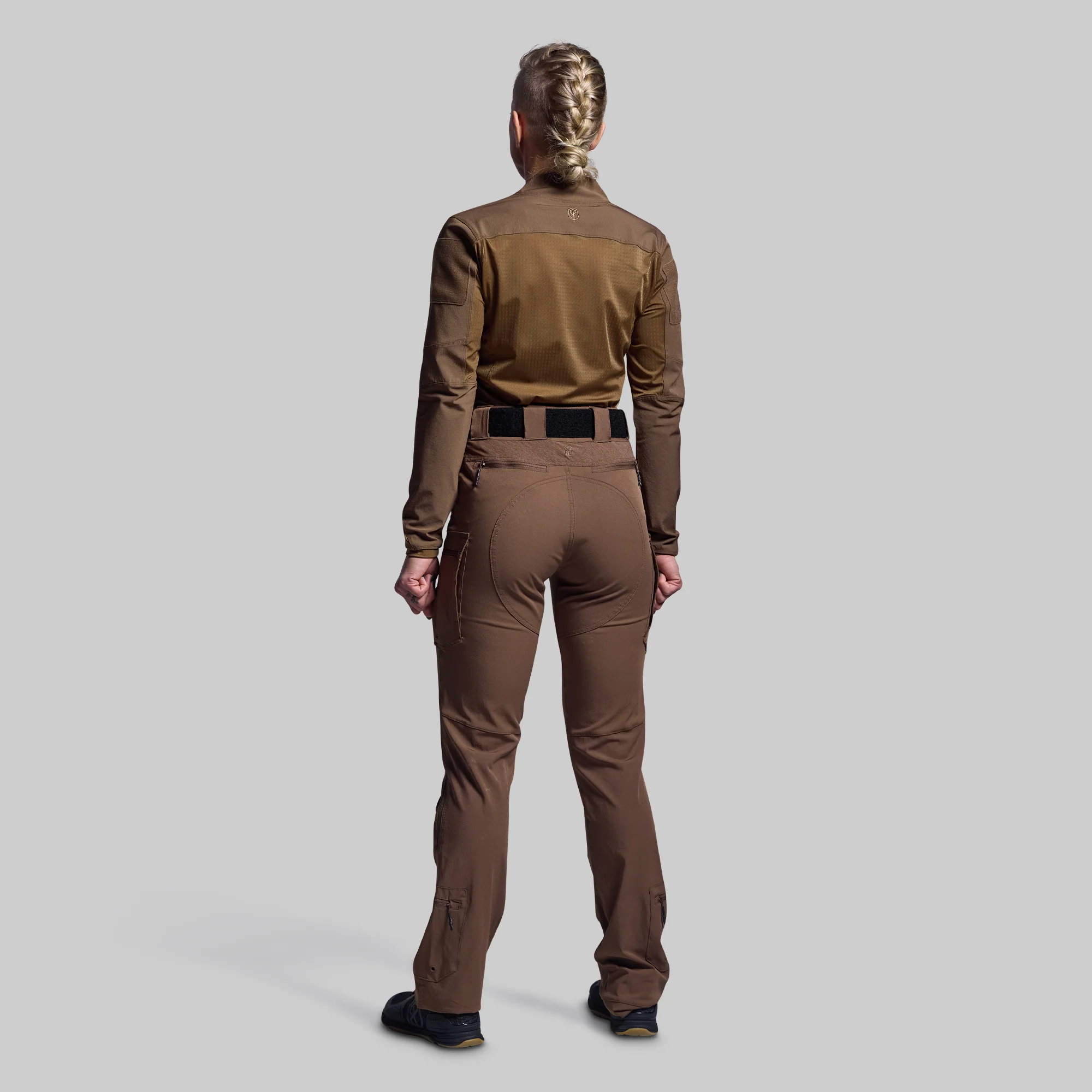 Women's Long Sleeve Op Top Pro (Coyote Brown) - Image 10