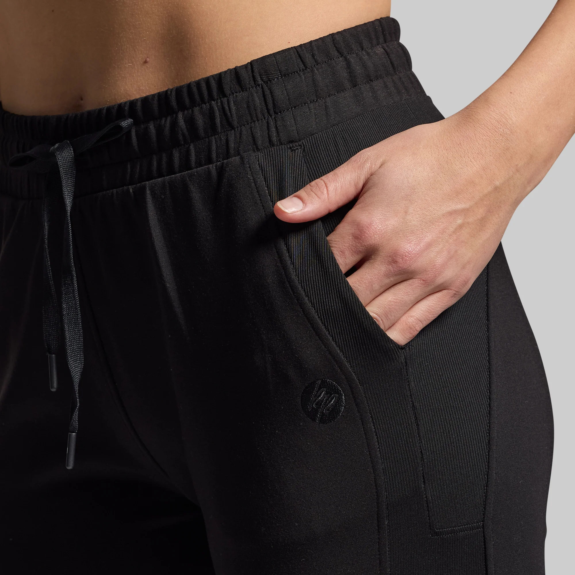Women's Lounge Lux Jogger (Black) - Image 5