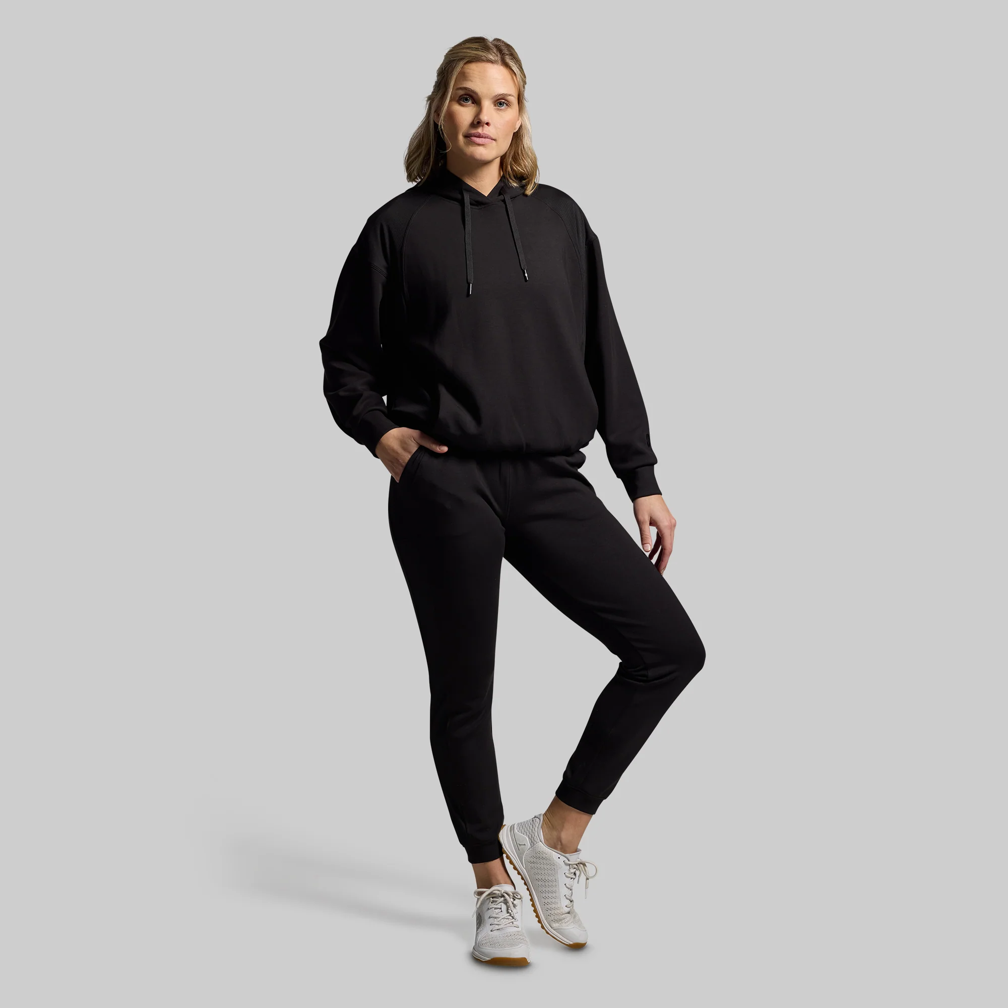 Women's Lounge Lux Jogger (Black) - Image 7