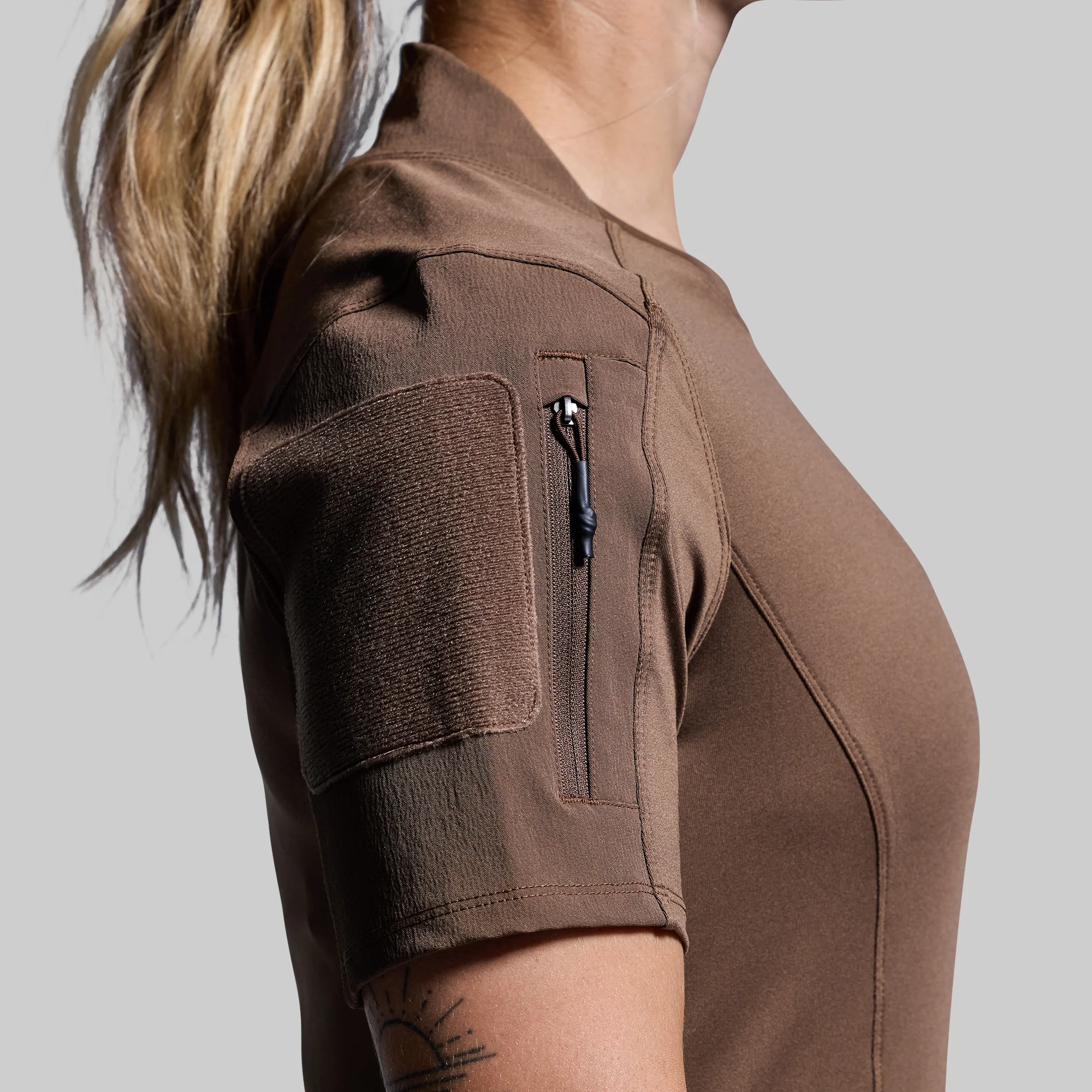Women's Op Top (Coyote Brown) - Image 3