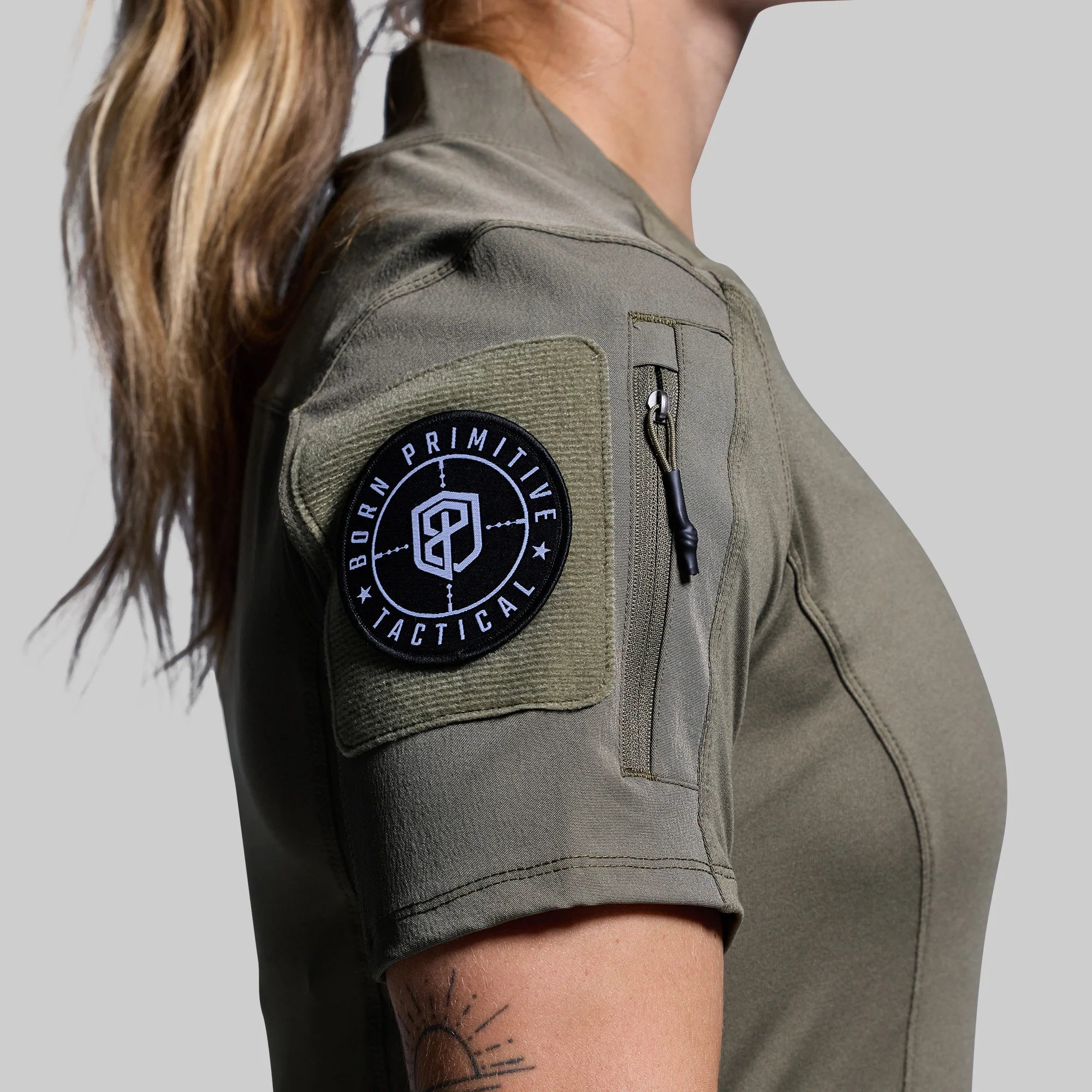 Women's Op Top (OD Green) - Image 4