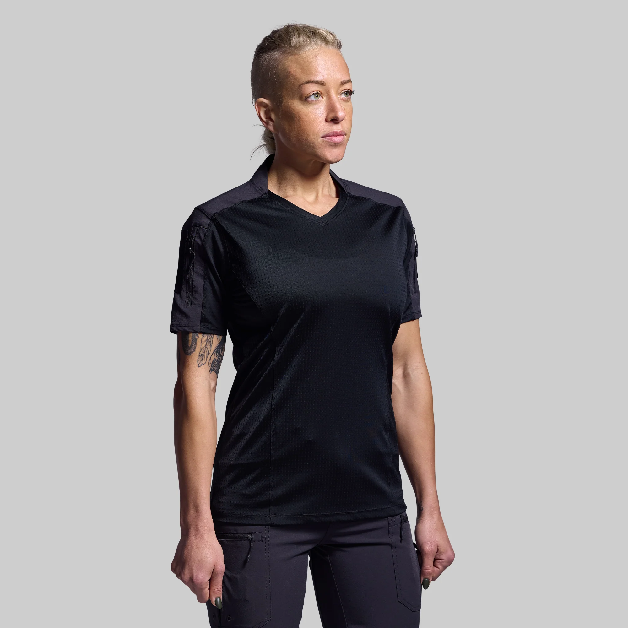 Women's Op Top Pro (Black) - Image 7
