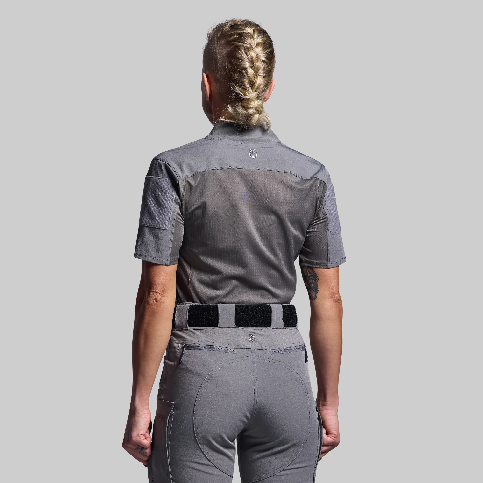 Women's Op Top Pro (Wolf Grey) - Image 2