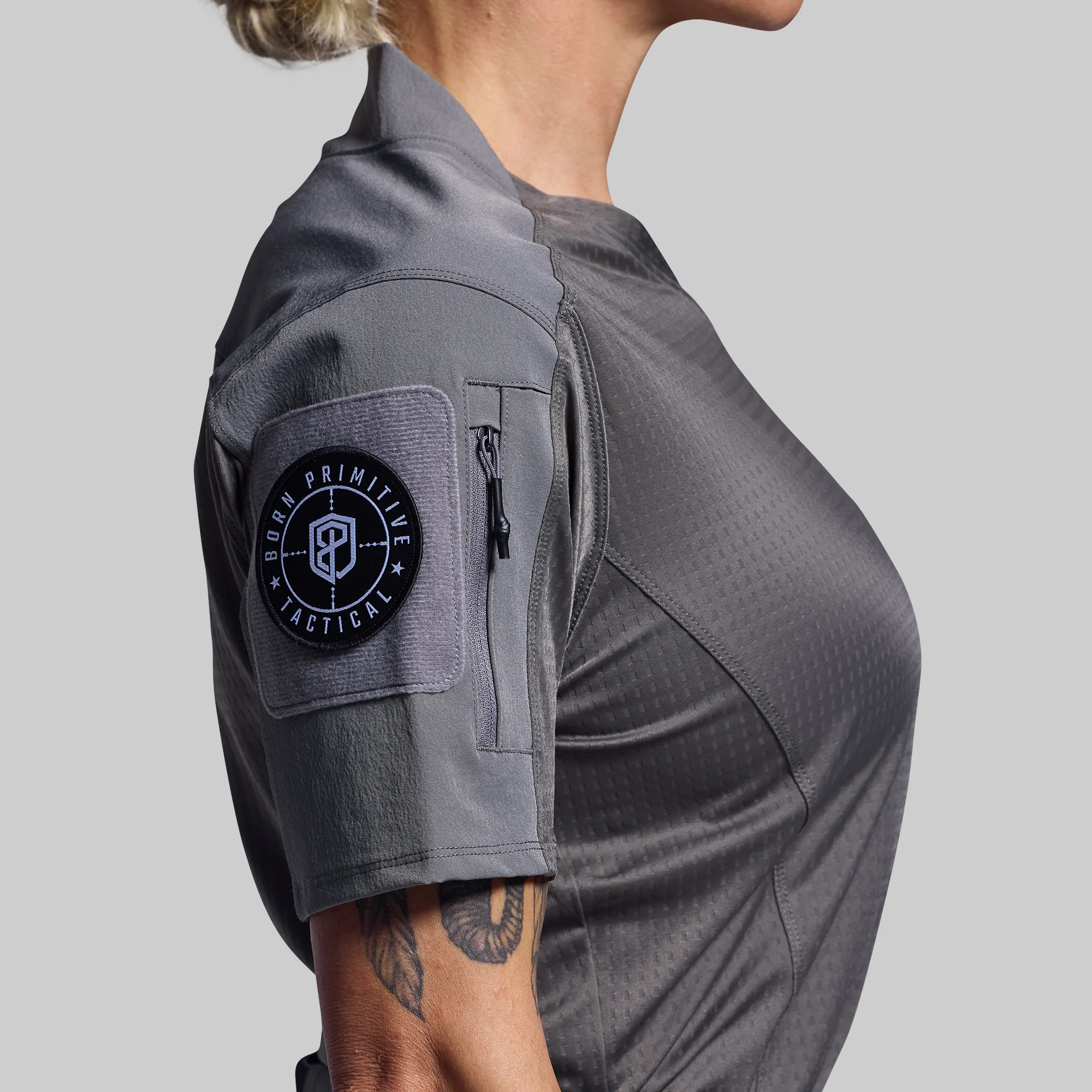Women's Op Top Pro (Wolf Grey) - Image 6