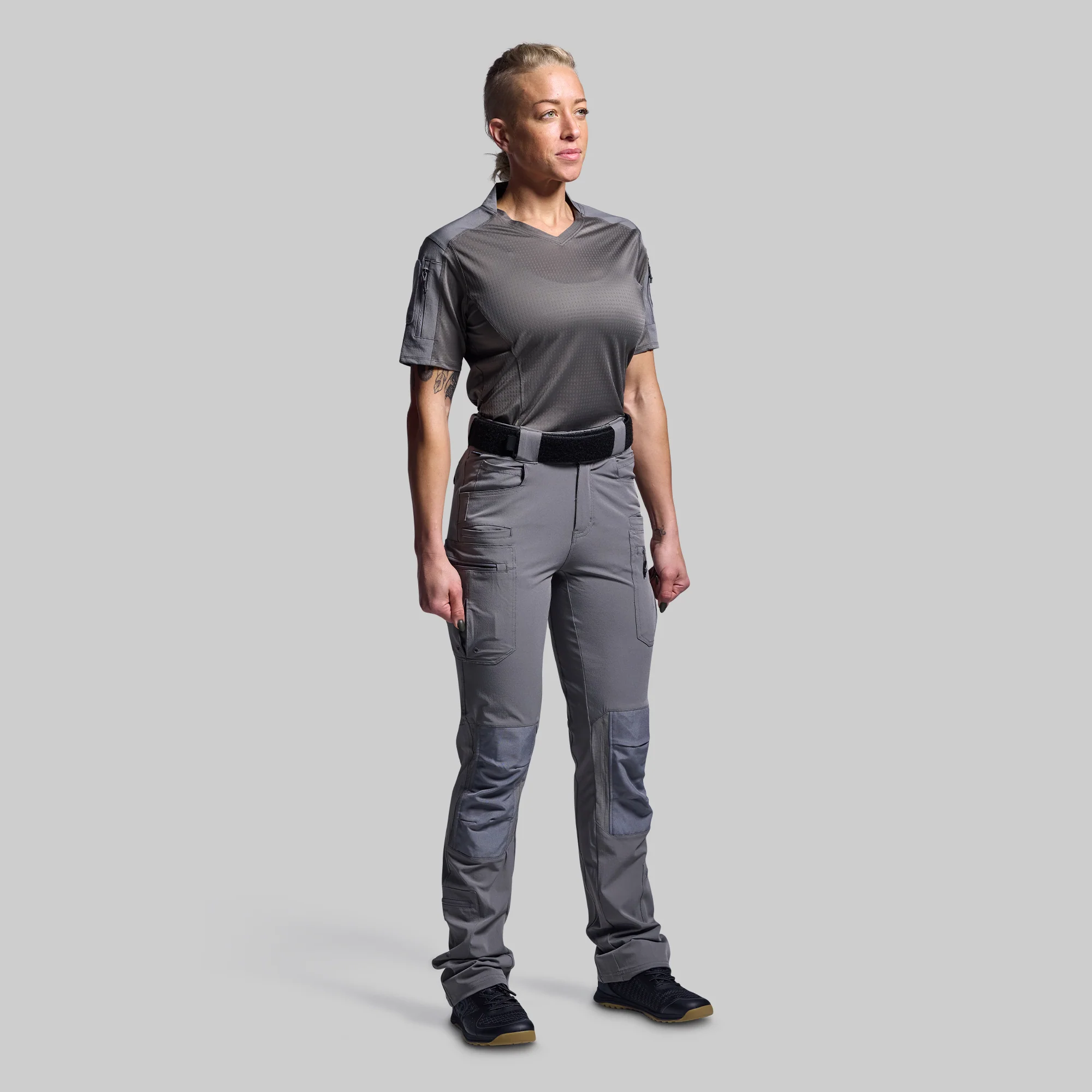 Women's Op Top Pro (Wolf Grey) - Image 9