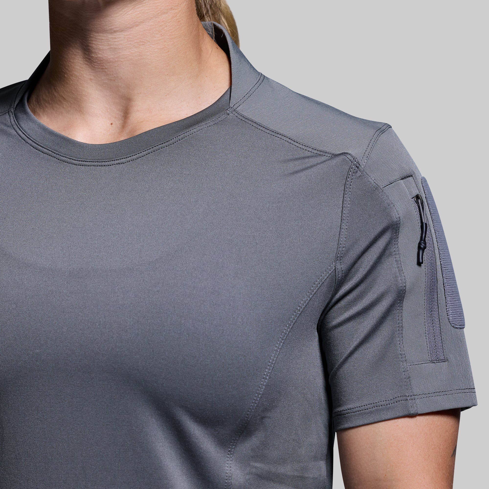 Women's Op Top (Wolf Grey) - Image 6