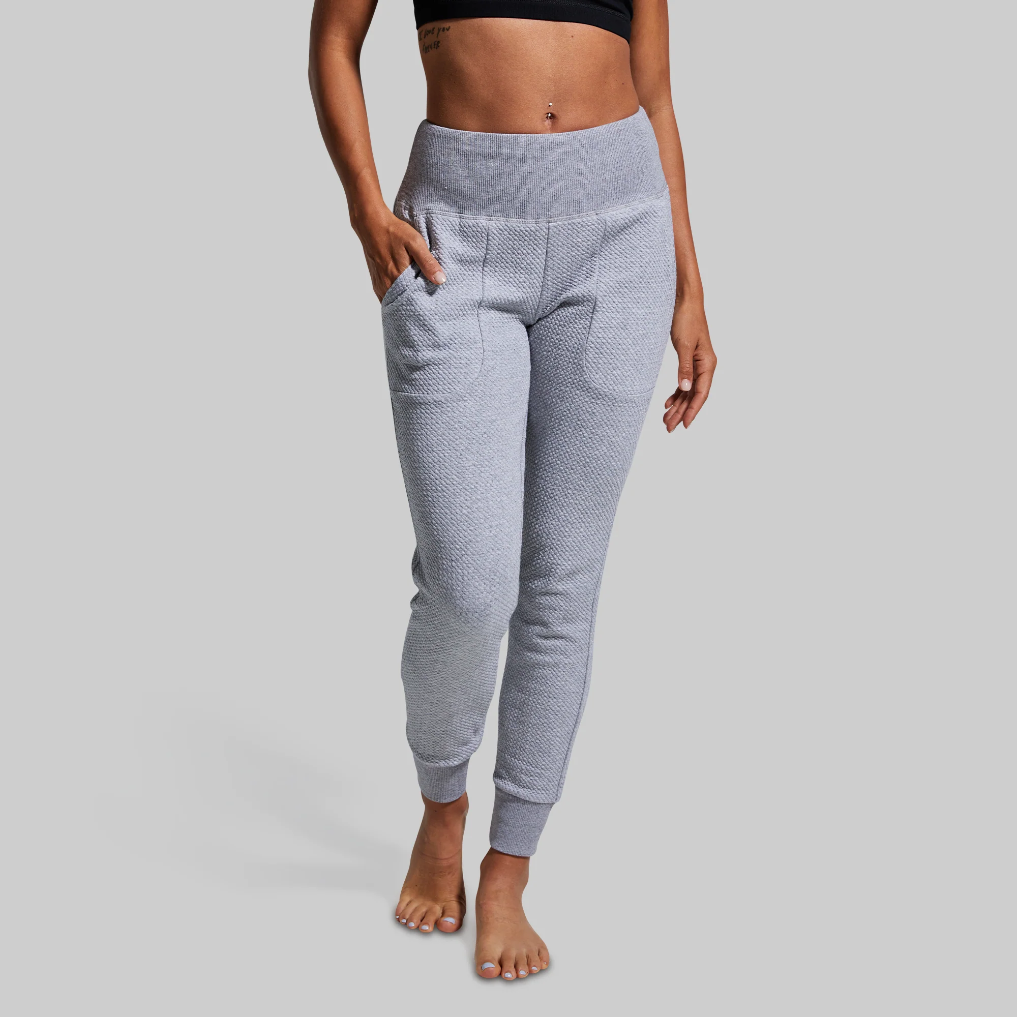Women's Cloud Jogger Set (Paloma Grey) - Image 5