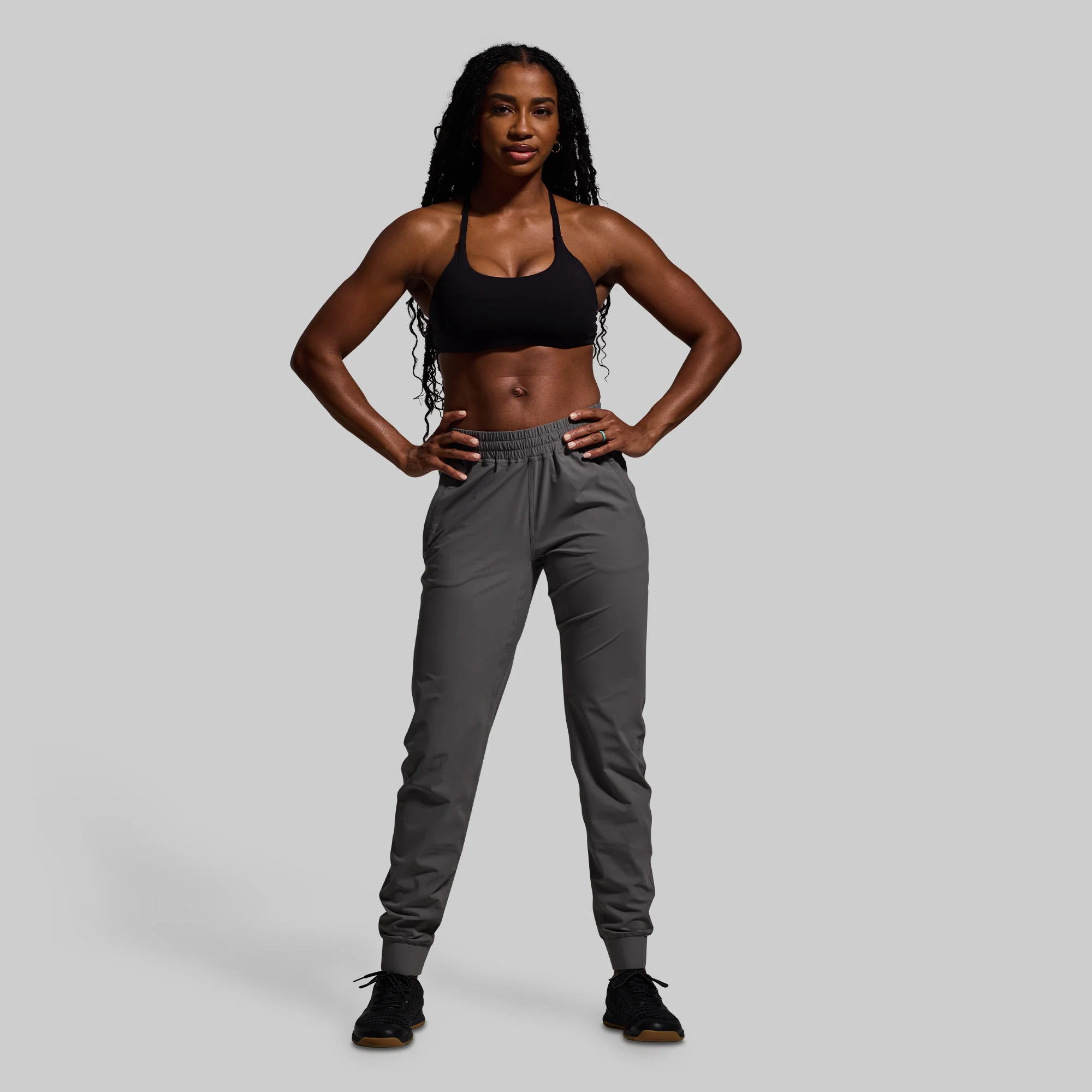 Women's Performance Jogger (Gunmetal) - Image 8