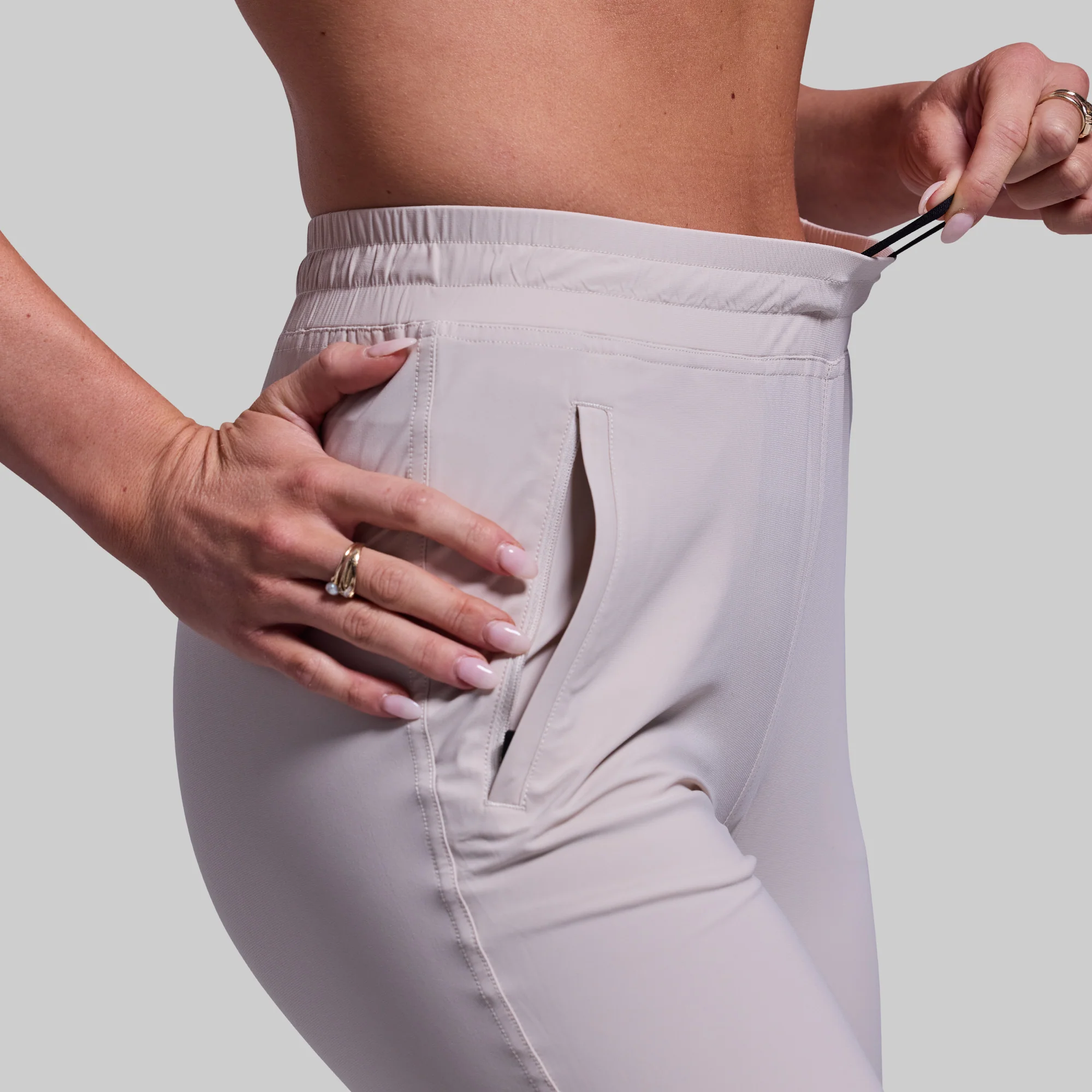 Women's Performance Jogger (Oatmeal) - Image 6