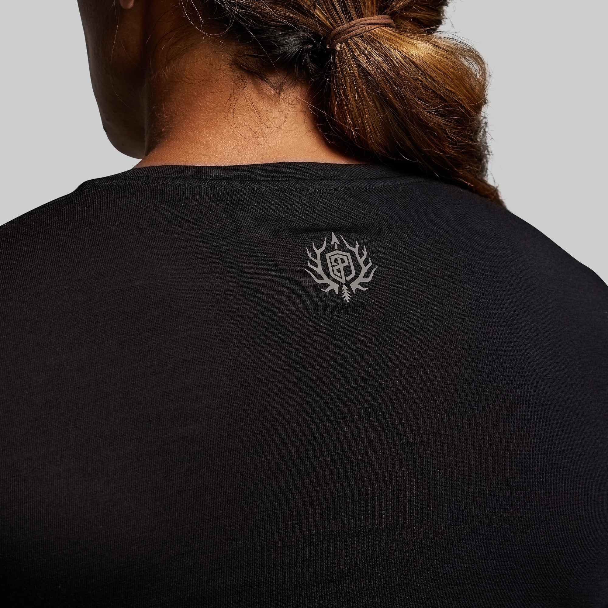 Women's Ridgeline Merino Thermal Top 165 (Black) - Image 3