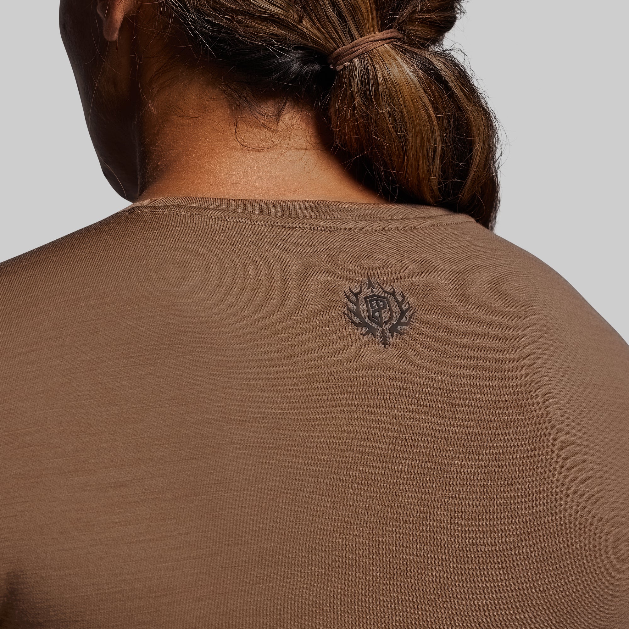 Women's Ridgeline Merino Thermal Top 165 (Coyote Brown) - Image 3