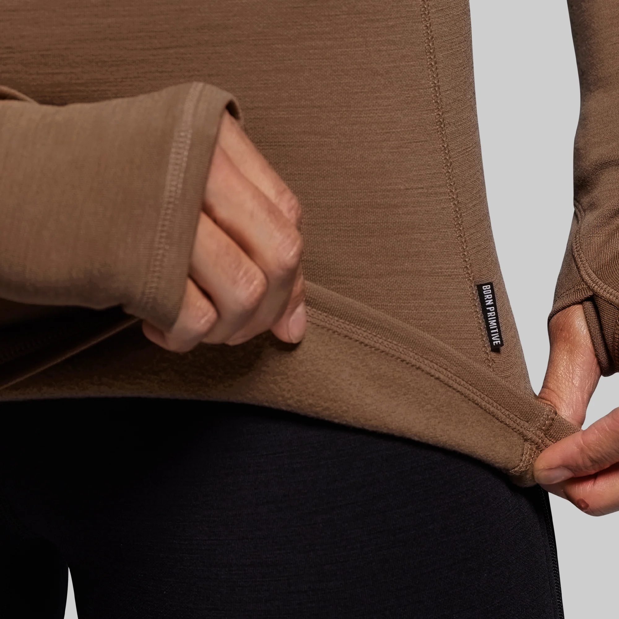 Women's Ridgeline Merino Thermal Top 240 (Coyote Brown) - Image 5