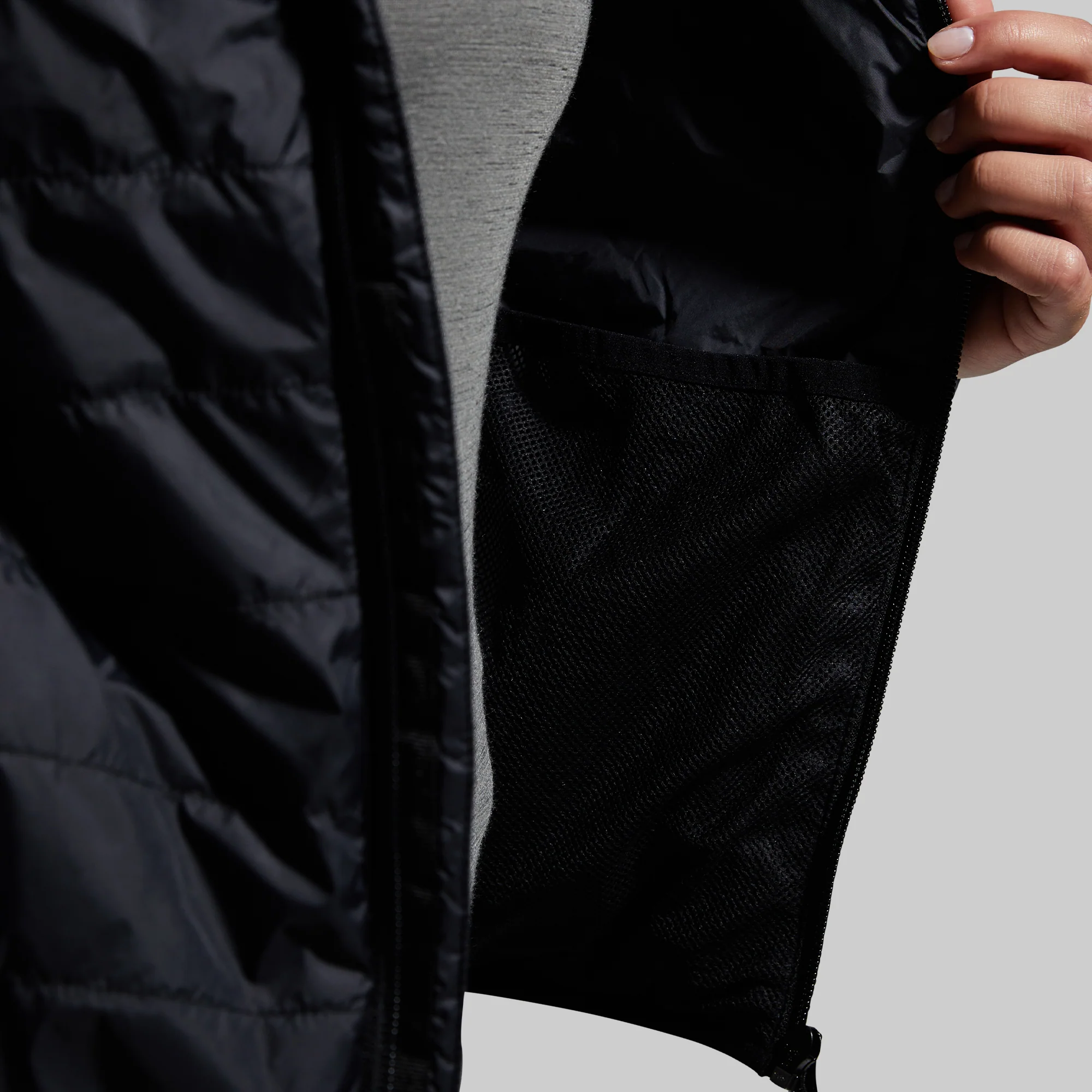 Women's Tundra Jacket Light (Black) - Image 9
