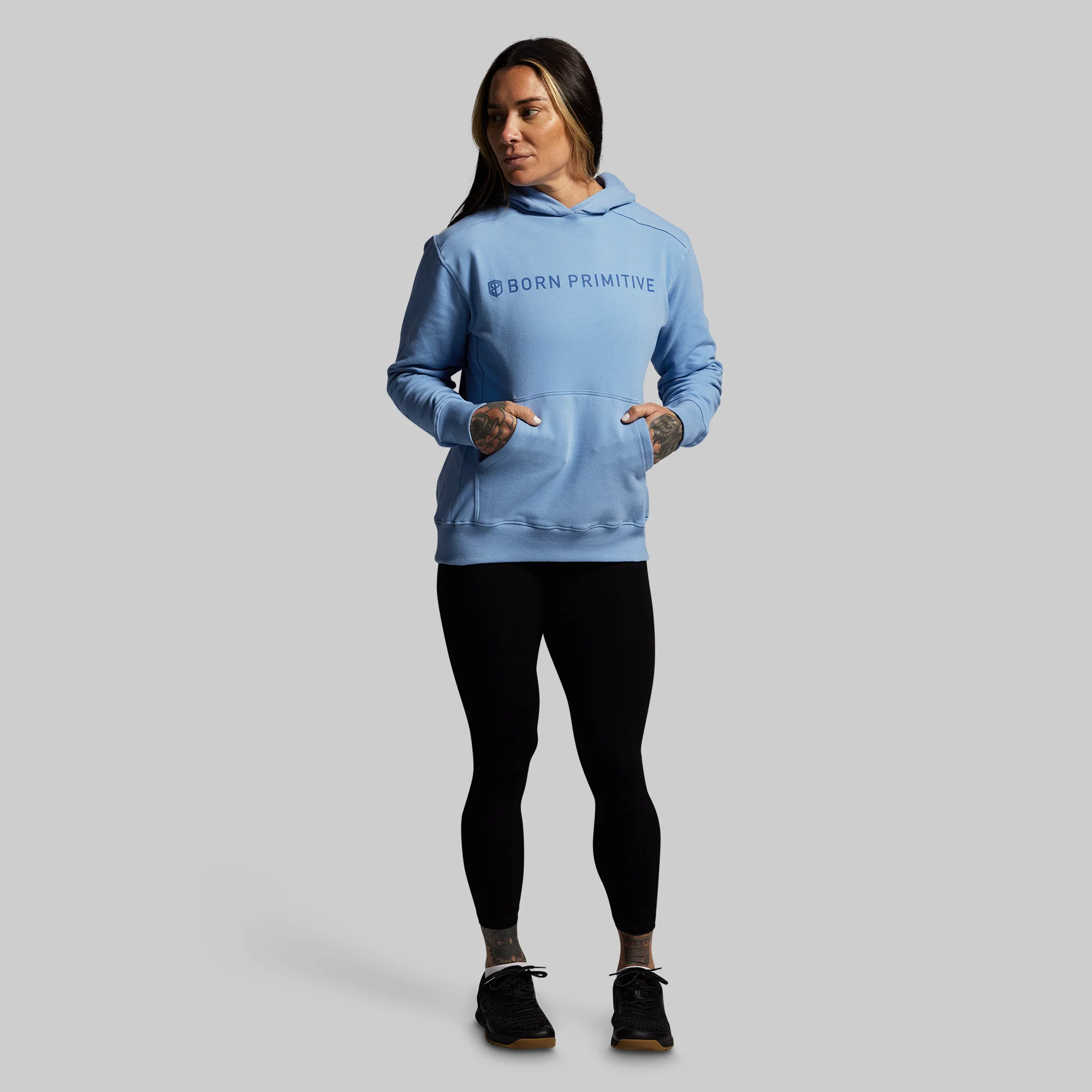 BP Classic Women's Unmatched Hoodie (Citadel) - Image 6