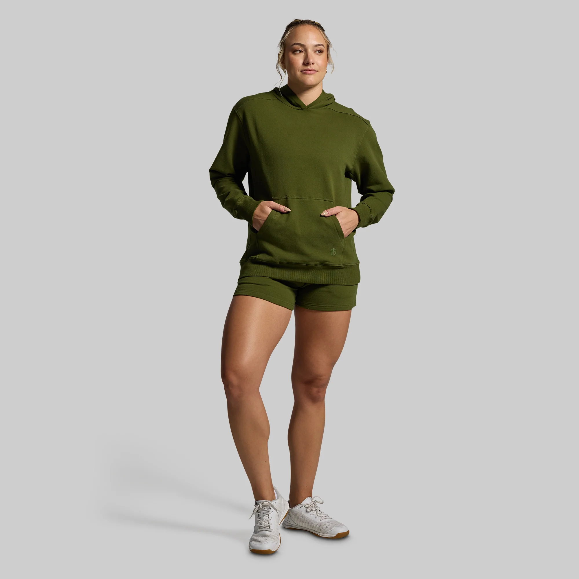 Women's Unmatched Hoodie (Military Green) - Image 6
