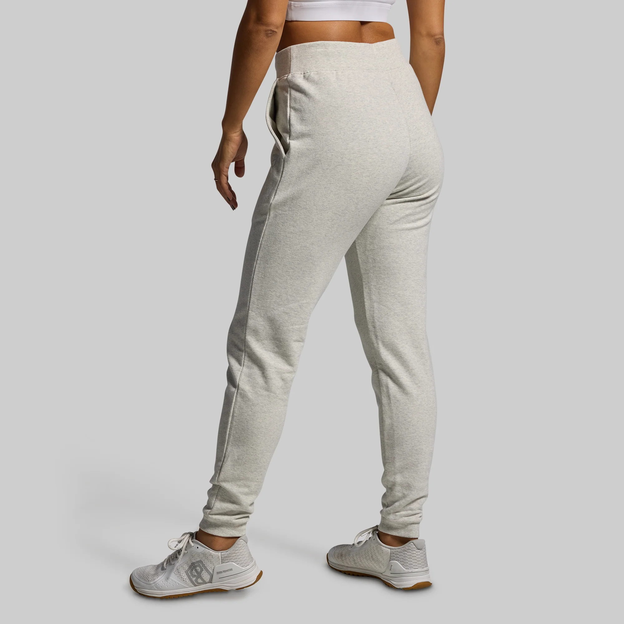 Women's Unmatched Jogger 2.0 (Heather White) - Image 2