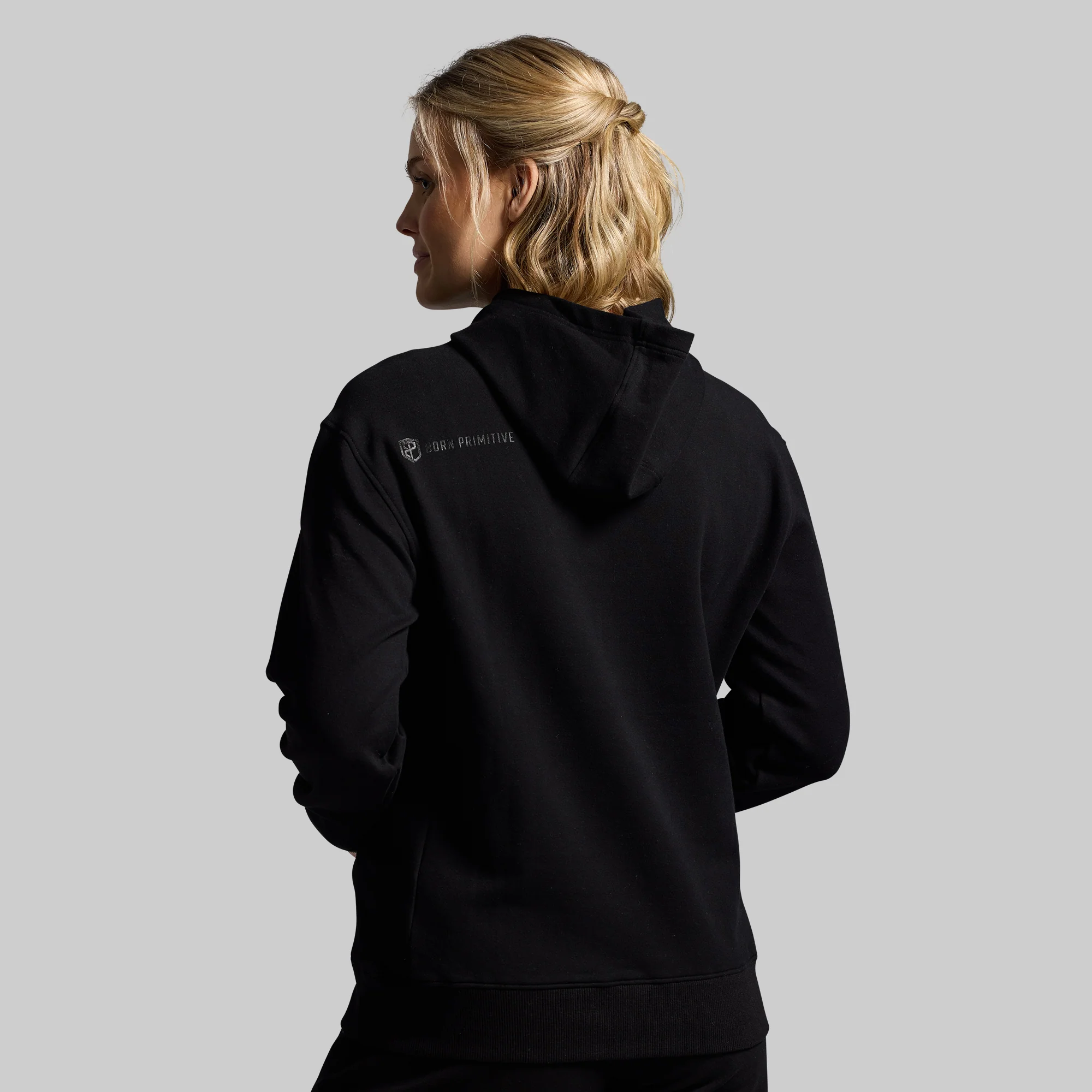 Women's Unmatched Jogger Set (Black) - Image 4