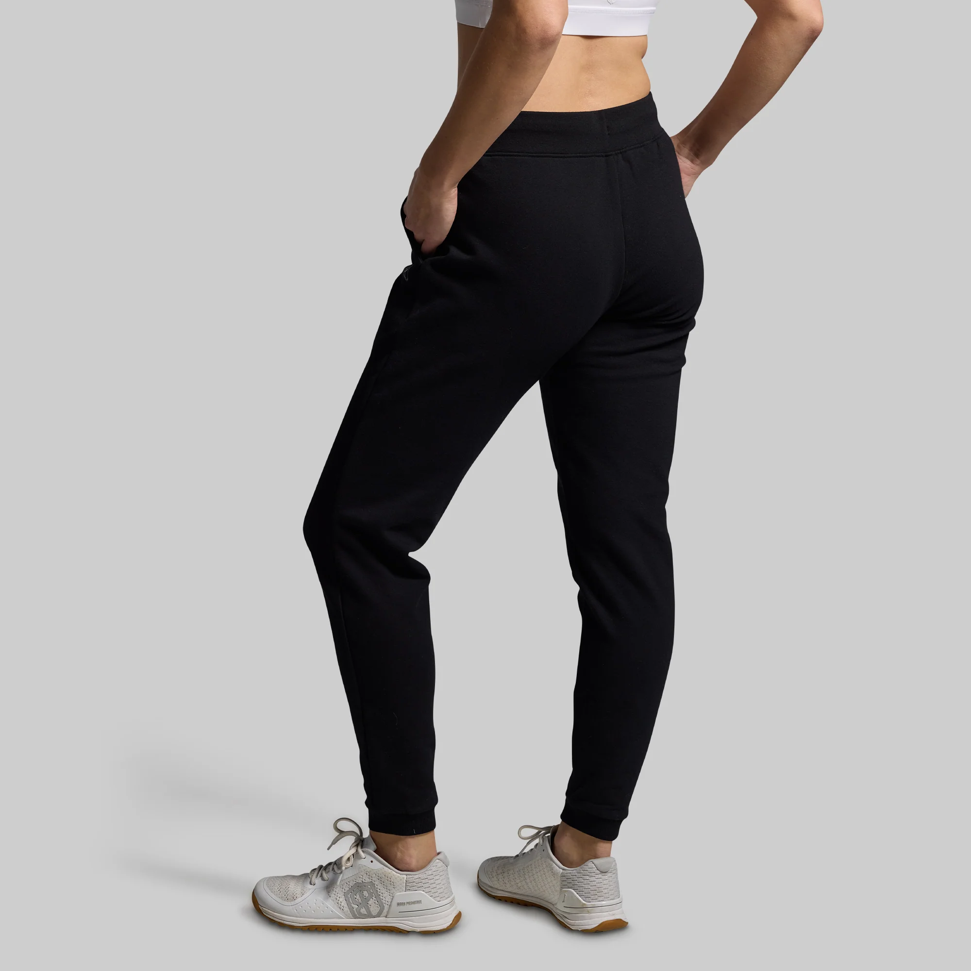 Women's Unmatched Jogger Set (Black) - Image 6