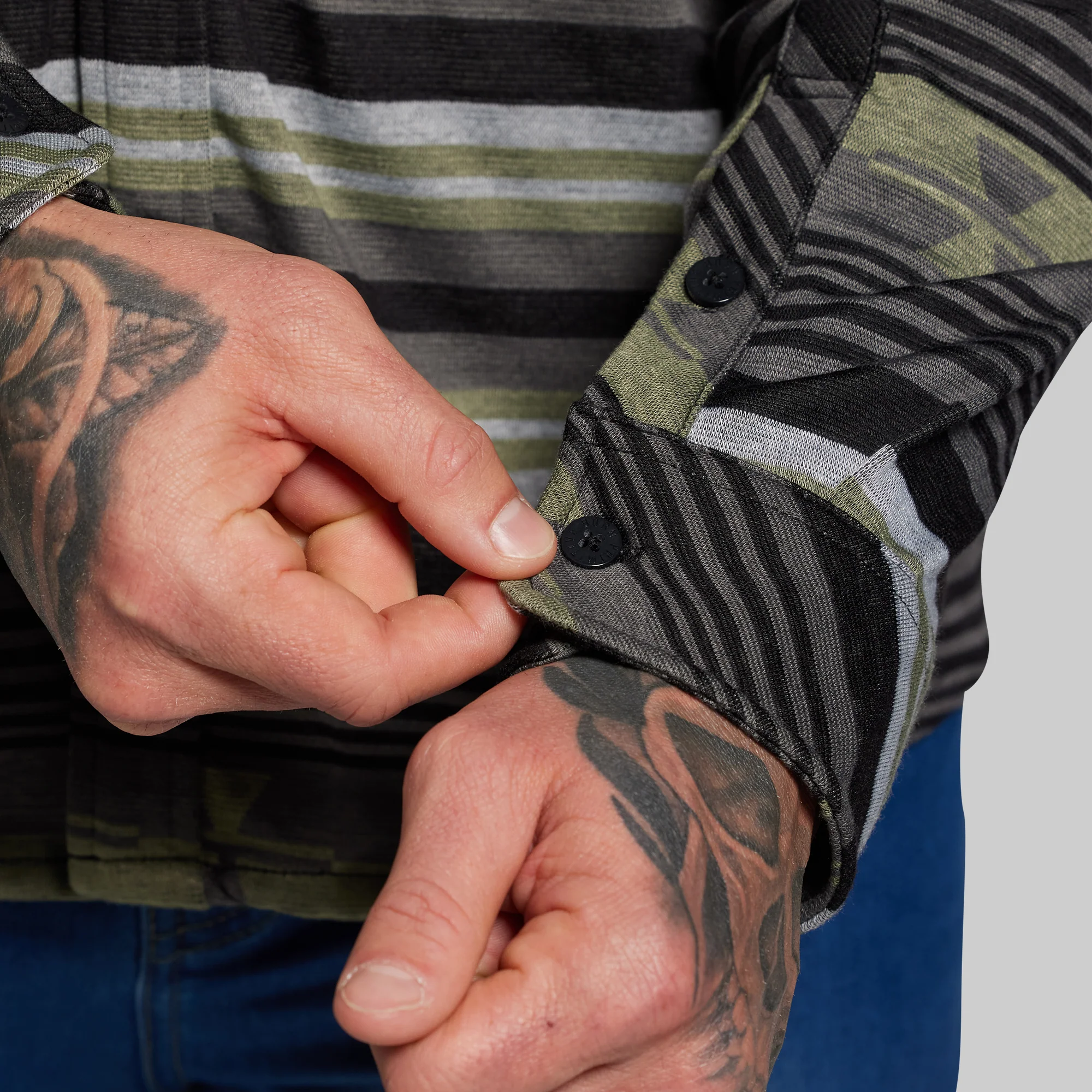 Woodsman Stretchy Flannel (Pasture) - Image 8