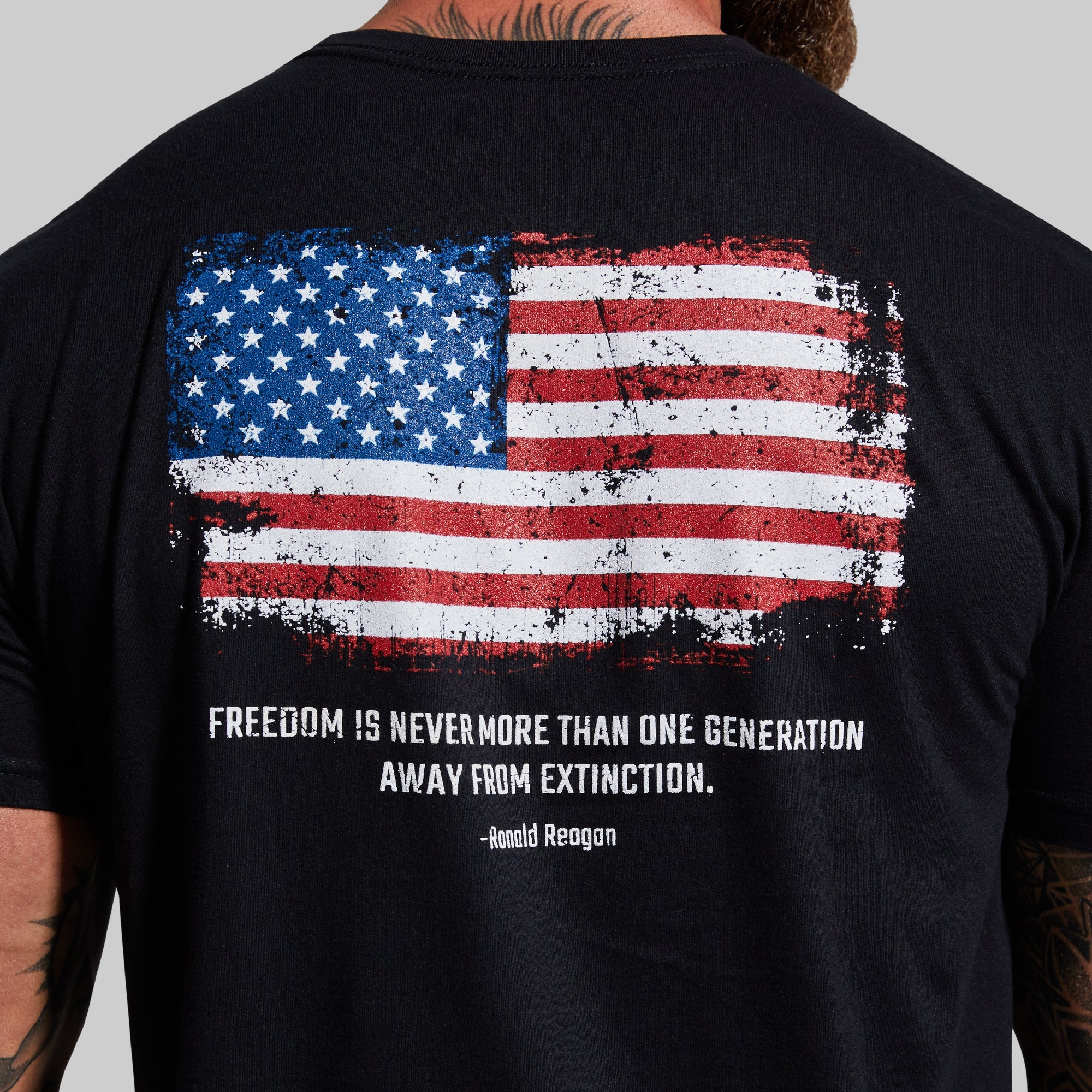 Worth Defending Tee (Black) - Image 3