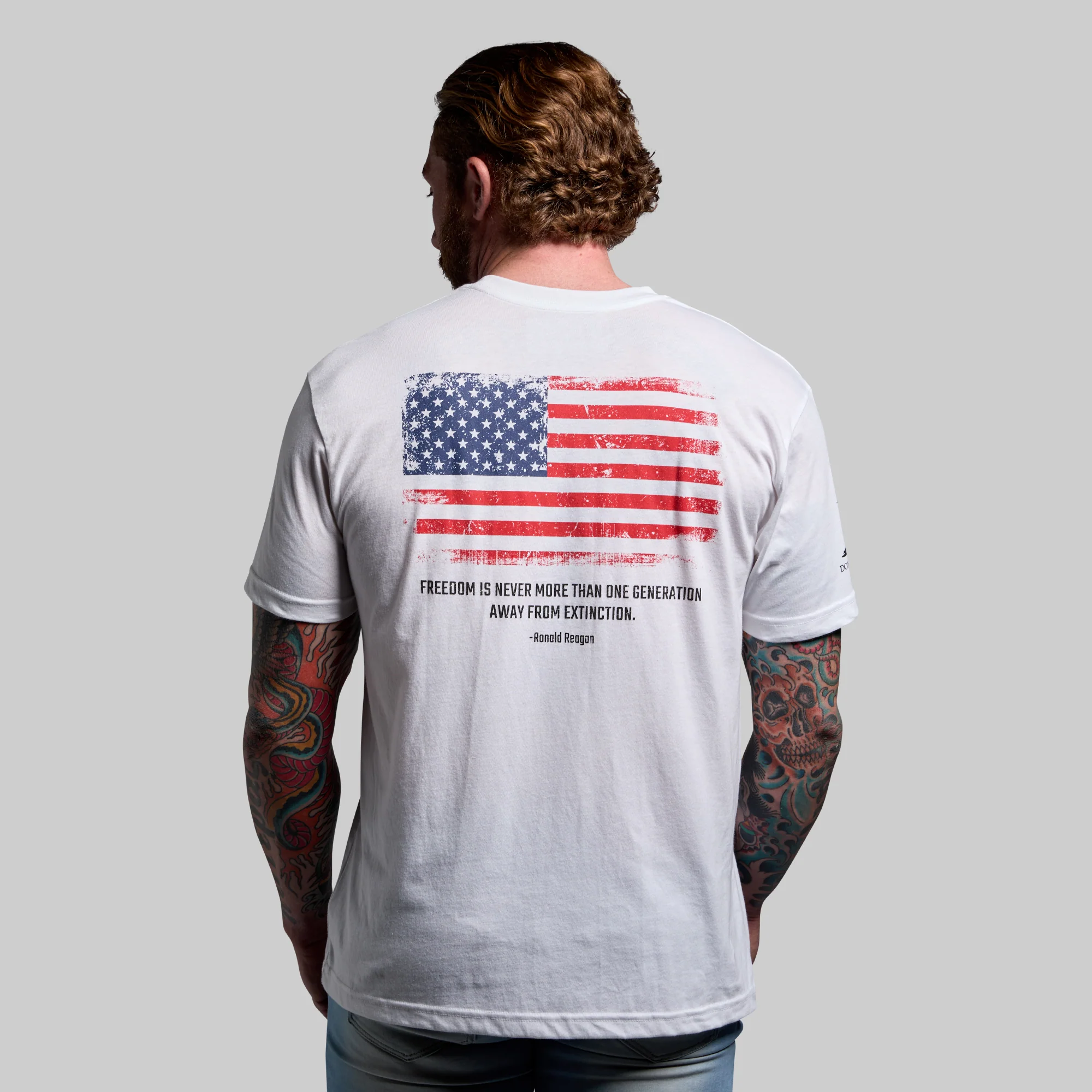 Worth Defending Tee (White) - Image 2