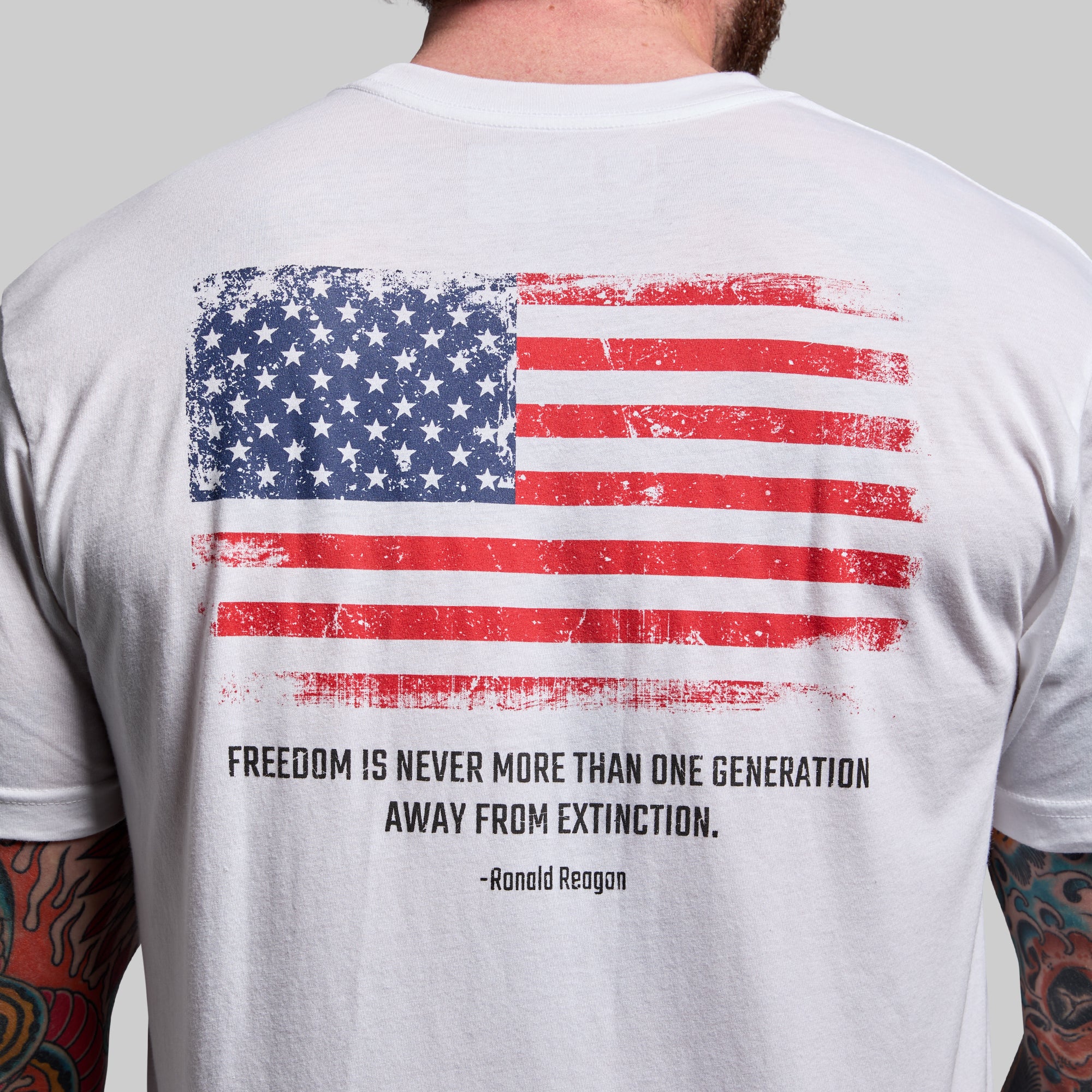 Worth Defending Tee (White) - Image 4