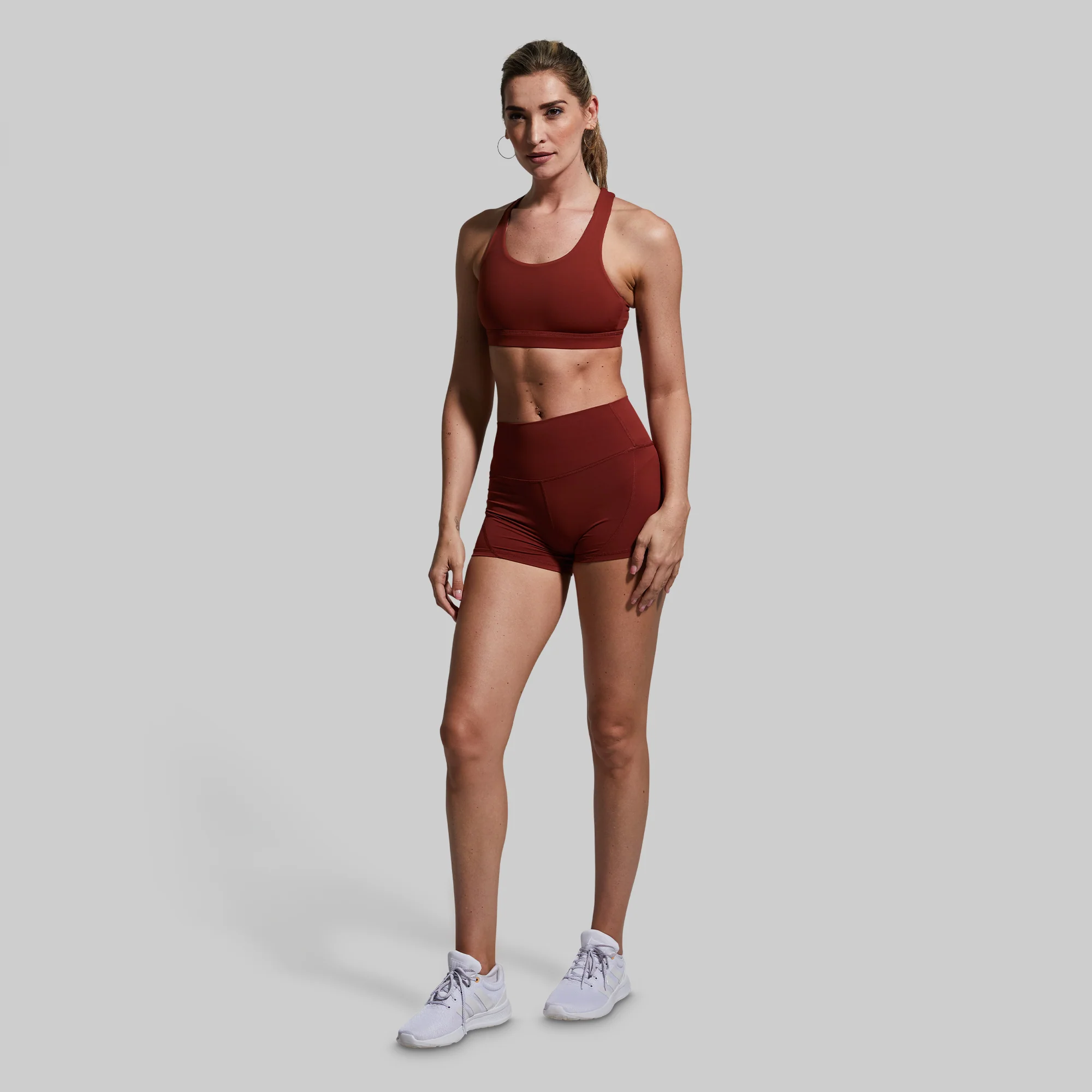 Your Go To Booty Short (Brick Red) - Image 6