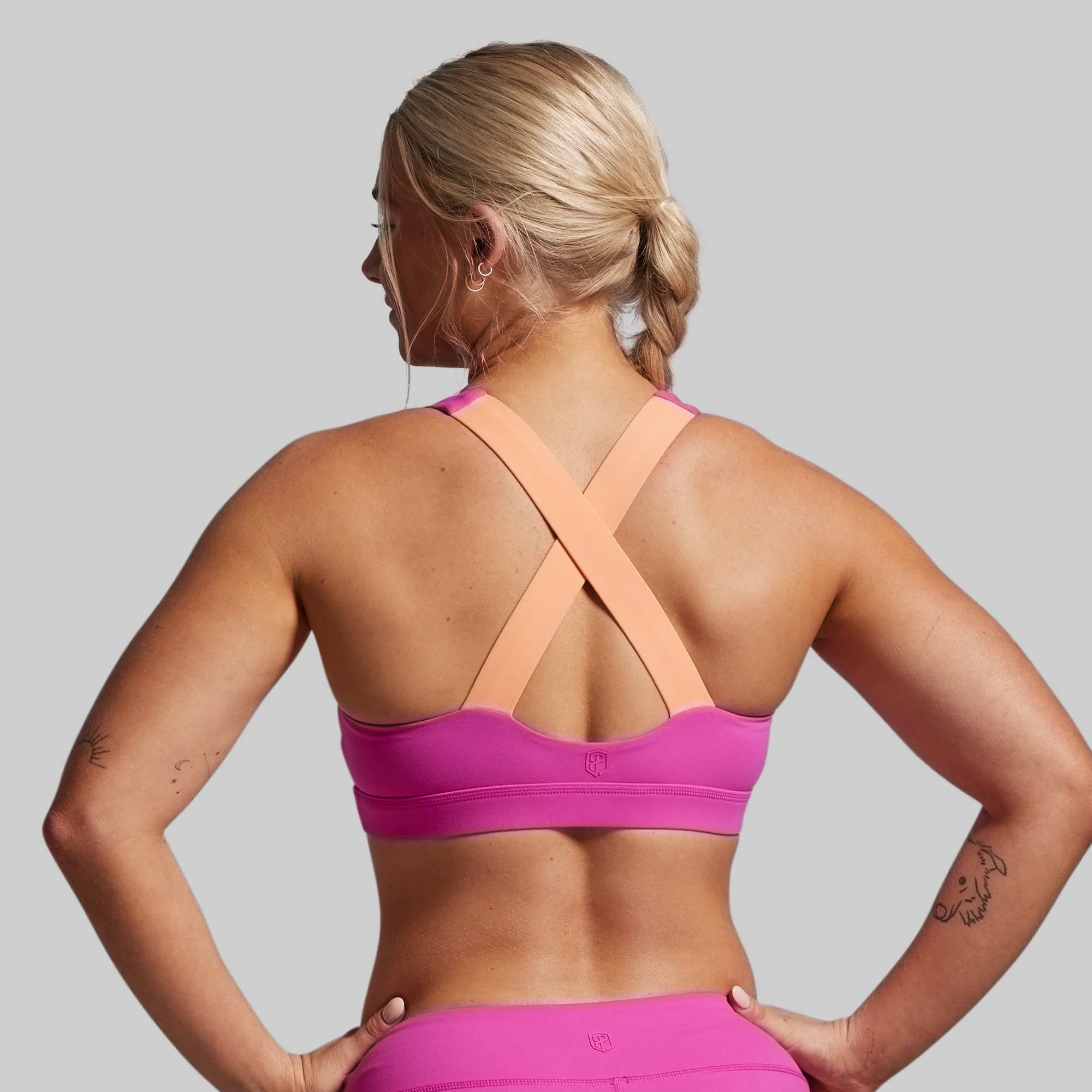 Double Take Booty Short Set (Fuchsia) - Image 4