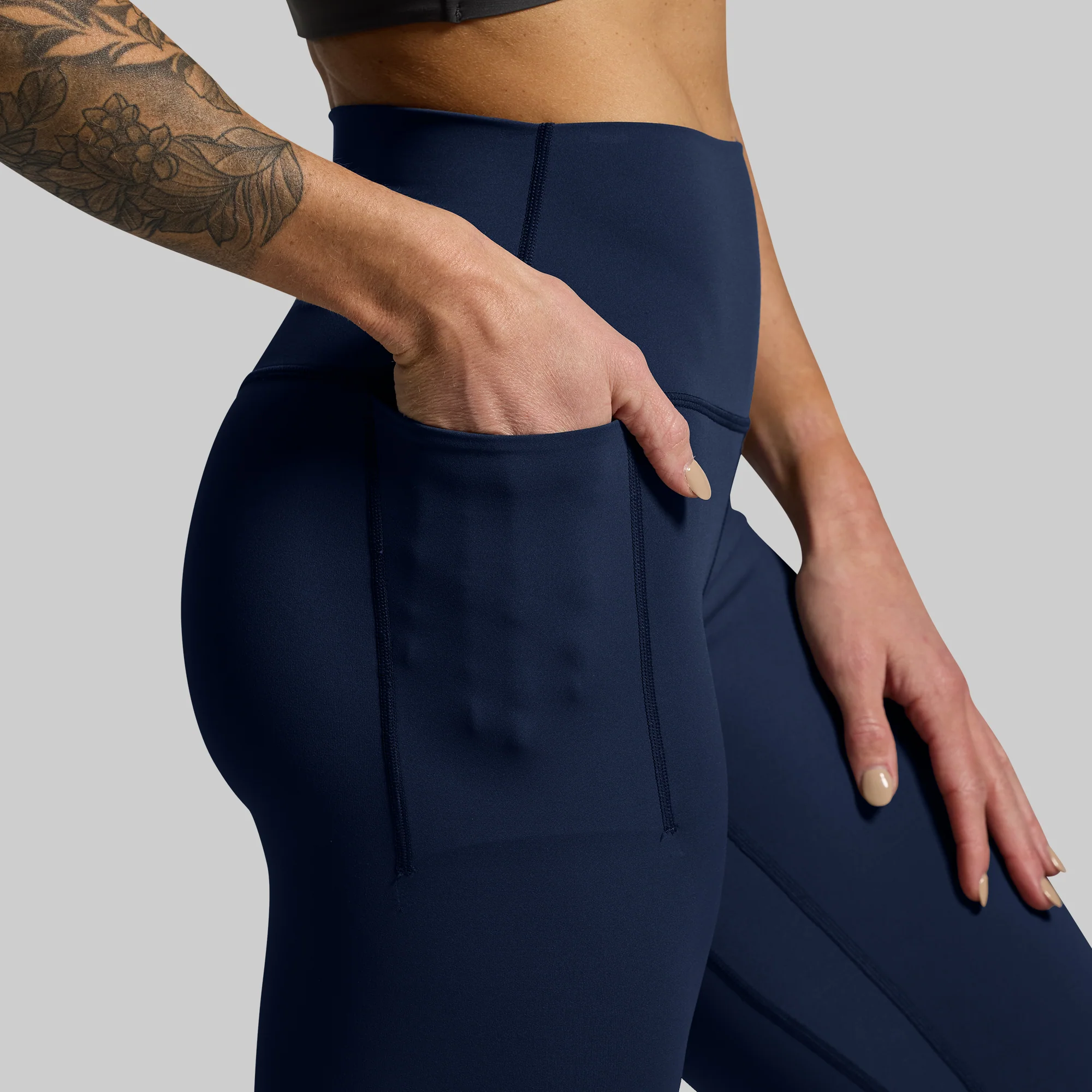 Your Go To Legging w/ Pockets 2.0 (BP Navy) - Image 4