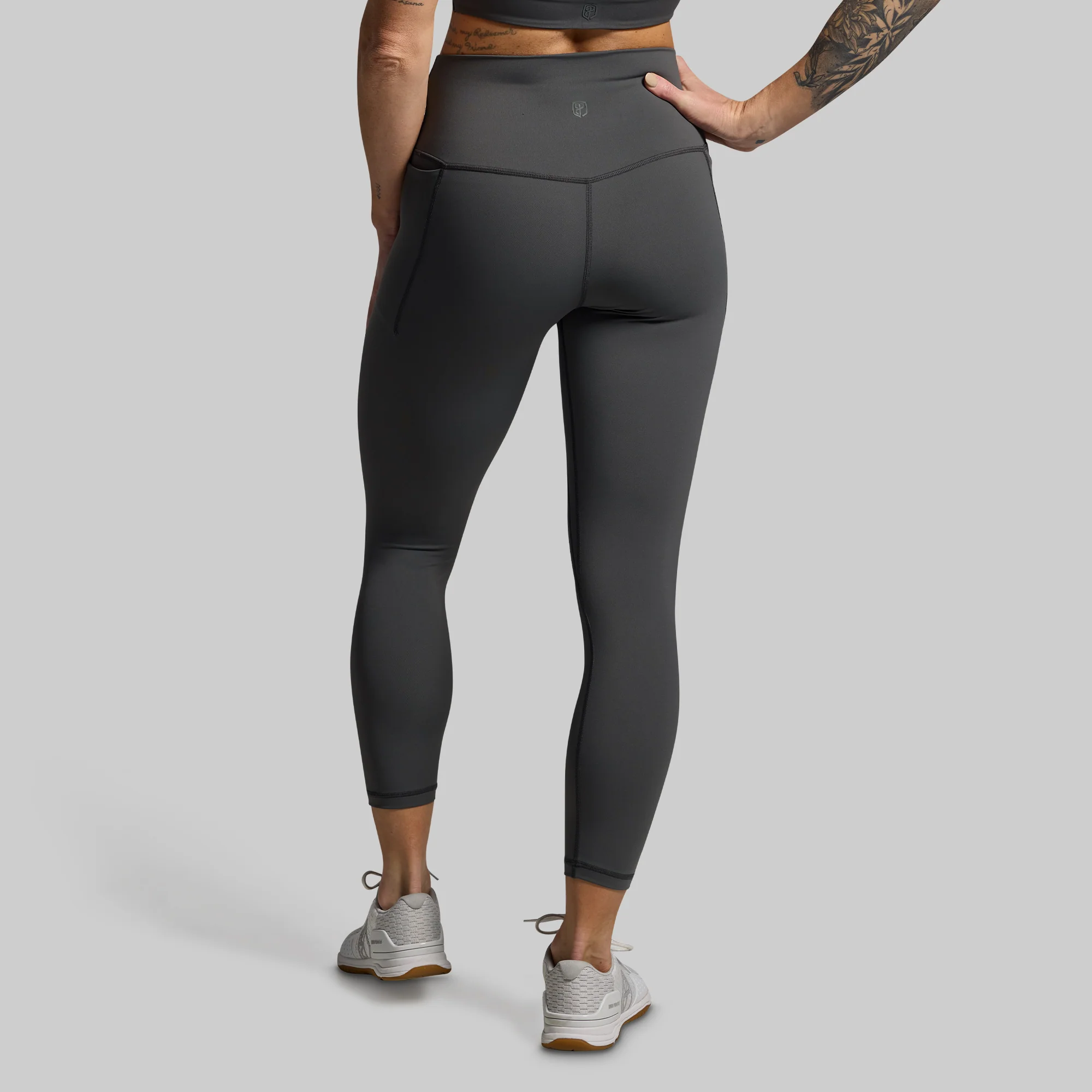 Your Go To Legging w/ Pockets 2.0 (Gunmetal) - Image 4