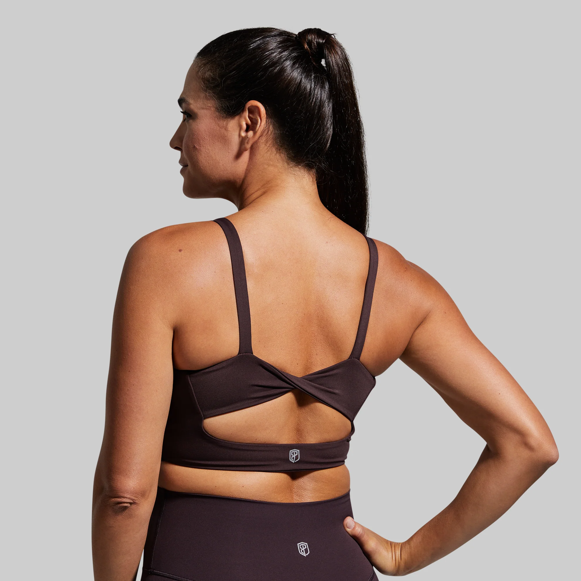 Your Go To Sports Bra (Deep Plum) - Image 3