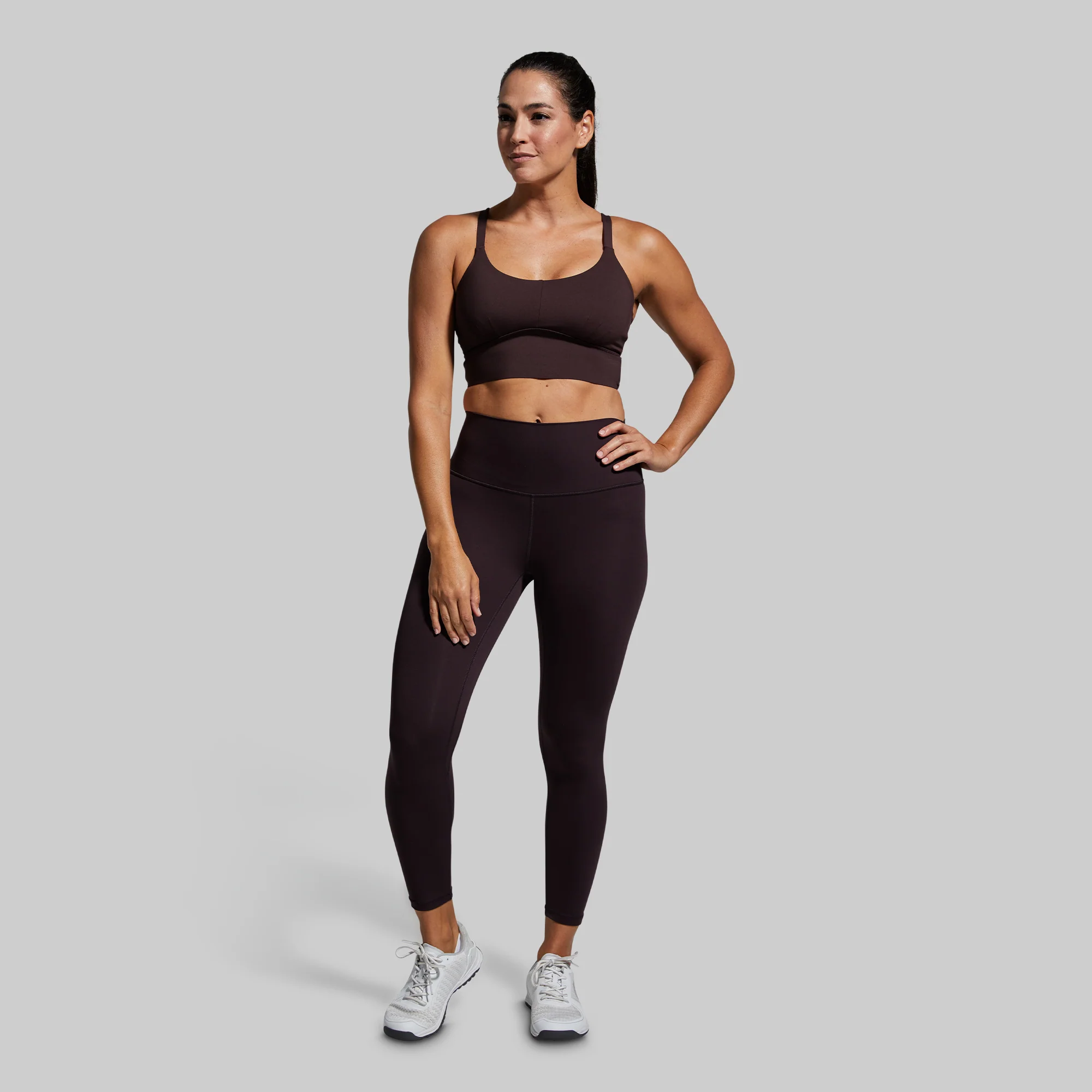 Your Go To Sports Bra (Deep Plum) - Image 4